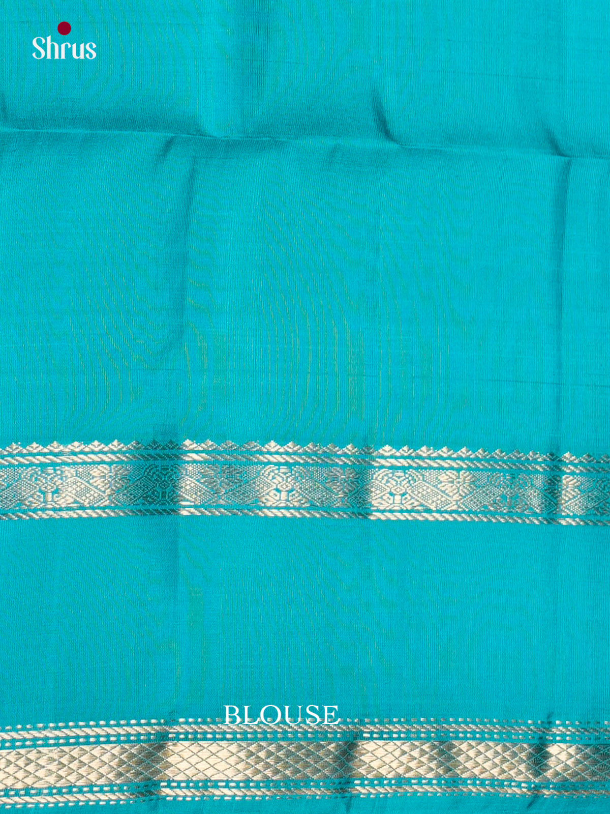 Buy Chic Pink Silk Saree With Silver Zari Buttas, Turquoise Rettaipet Border & Brocade Pallu