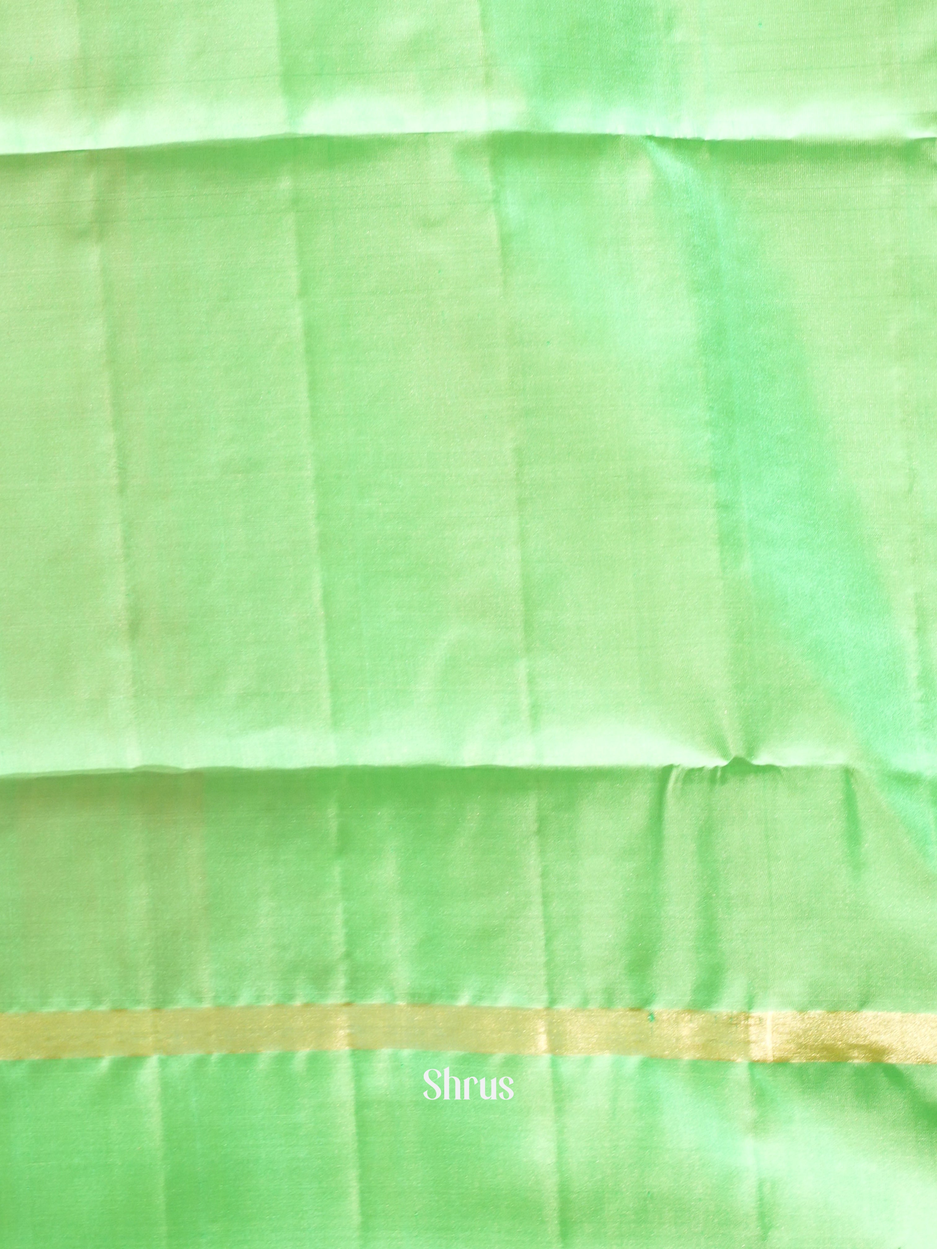 Lustrous Pink Soft Silk Sarees With Zari Woven Stripes, Light Green Border & Brocade Pallu