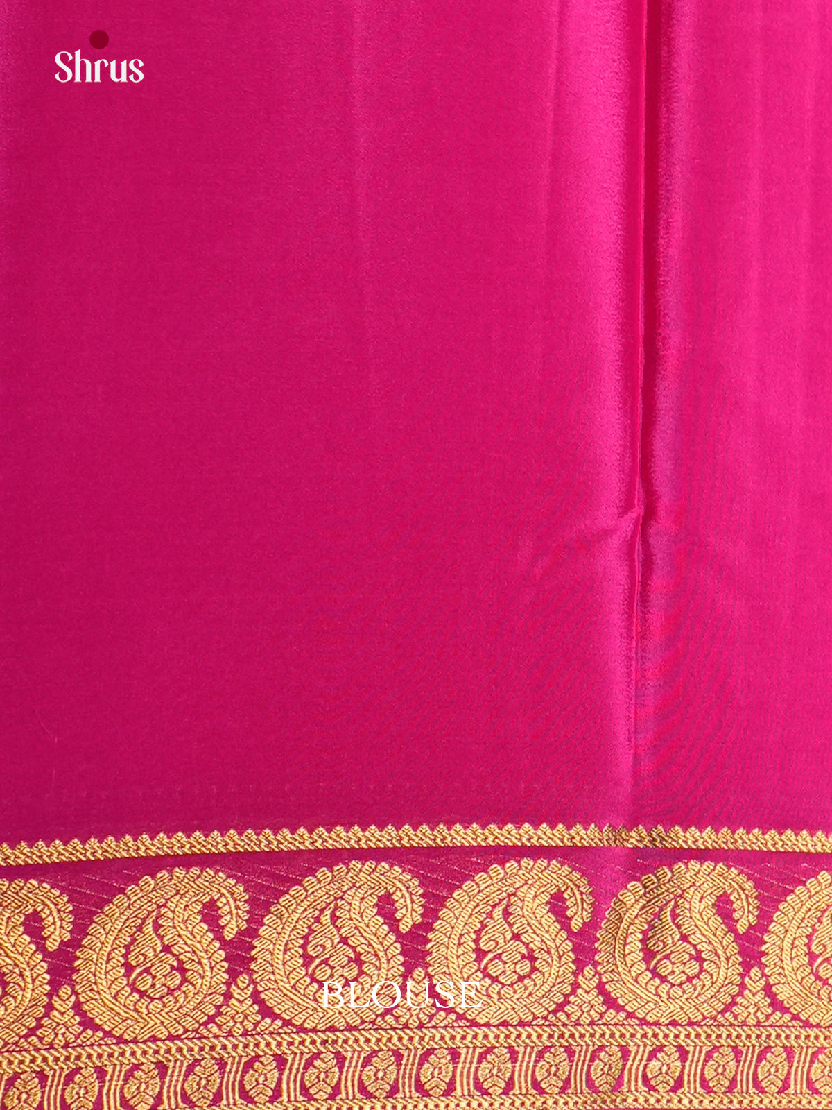 Buy Striking Purple Mysore Crepe Silk Saree with Plain Body, Paisley Zari Border & Traditional Pallu