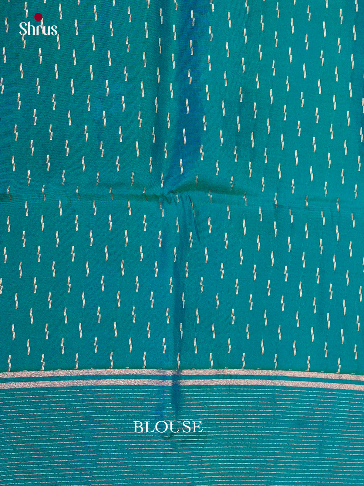 Buy Chic Purple Silk Saree with Stripes Butta, Teal Striped Border & Zari Brocade Pallu