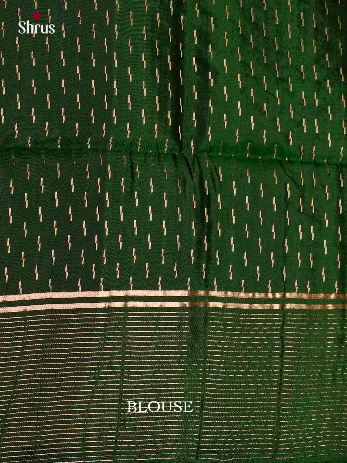 Buy Pretty Rani Pink Silk Saree with Zari Stripes Buttas & Green Brocade Pallu