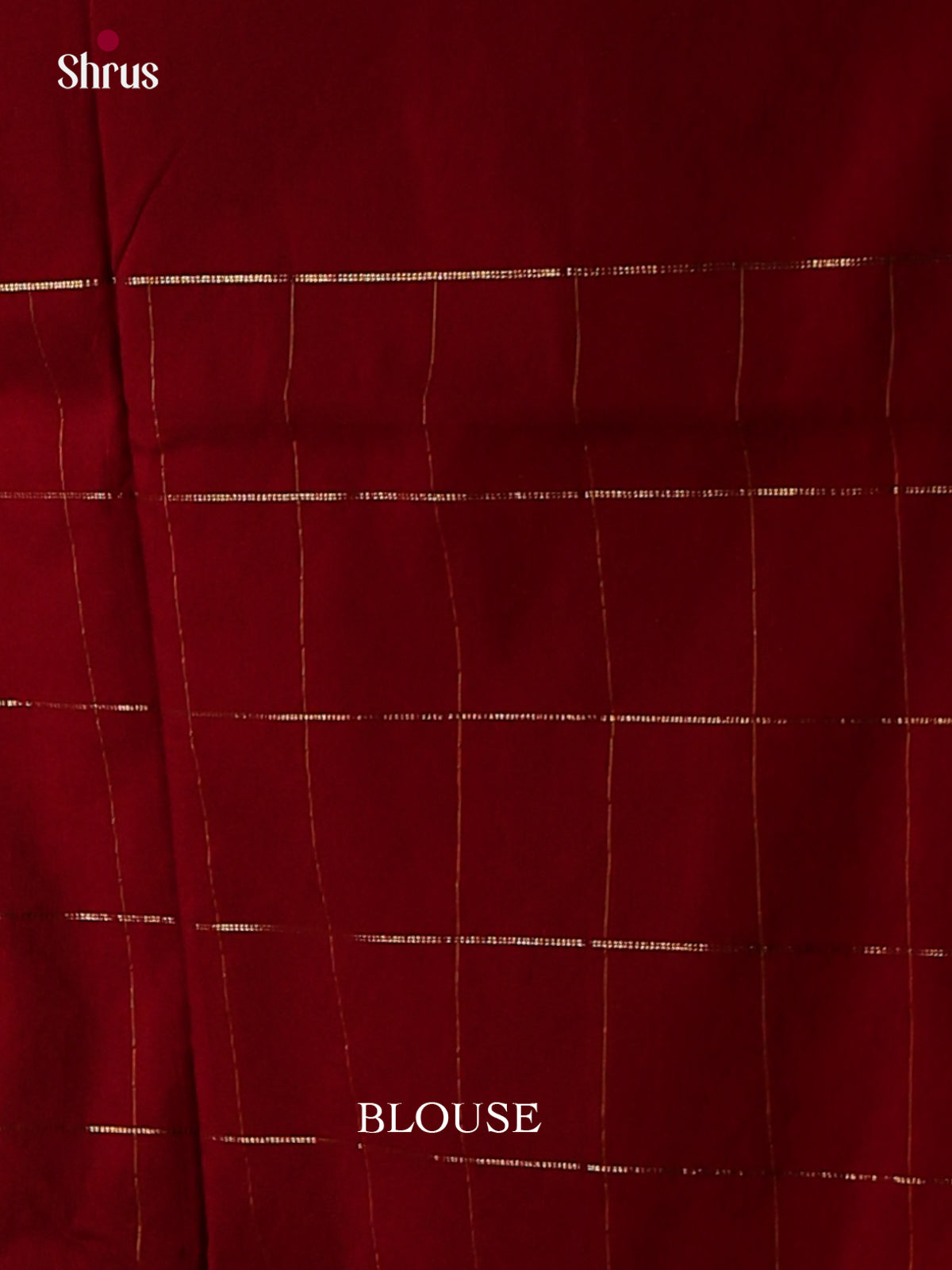 Traditional Red Kalyani Cotton Sarees With Gold Checks, Buttas & Zari Woven Pallu