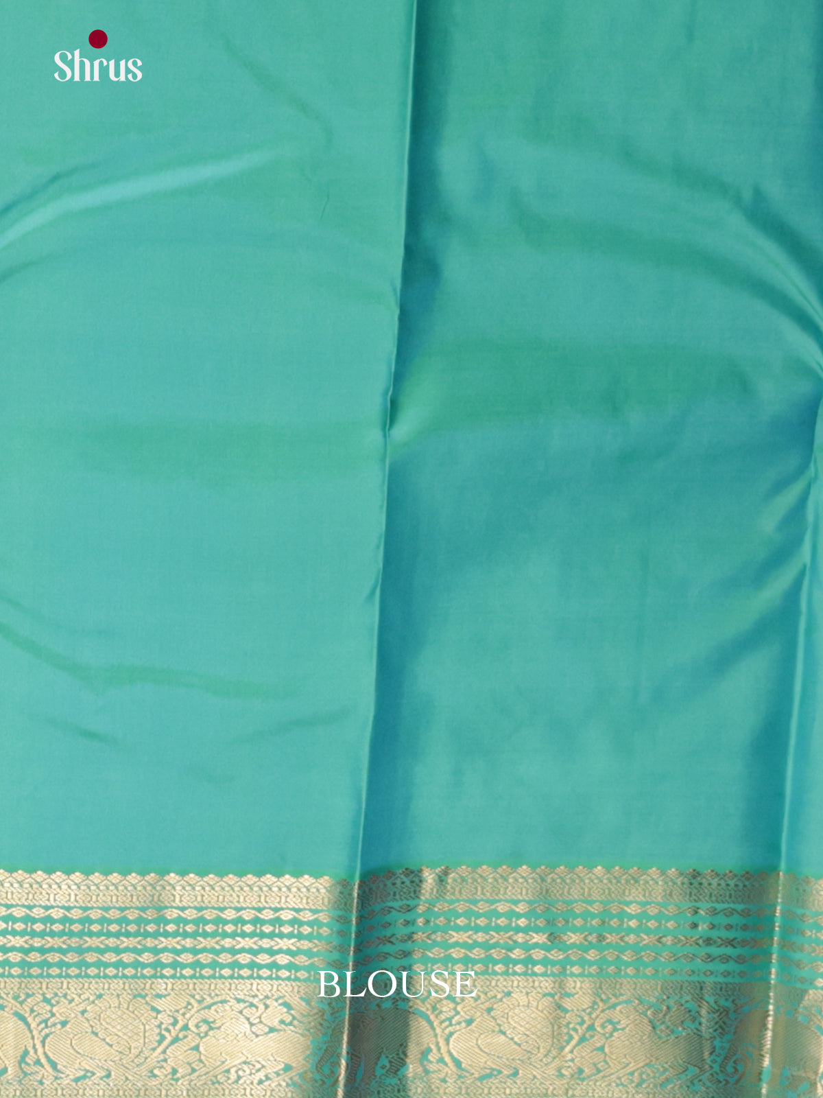 Buy Radiant Red Kanjivaram Saree With Gold Buttas, Sea Green Zari Border & Brocade Pallu
