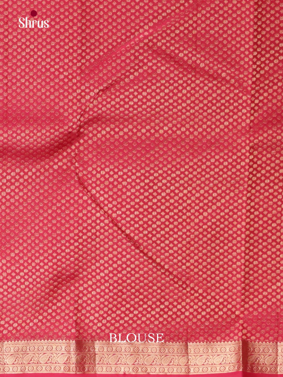 Buy Majestic Red Kanjivaram Saree With Plain Body, Small Zari Border & Brocade Pallu