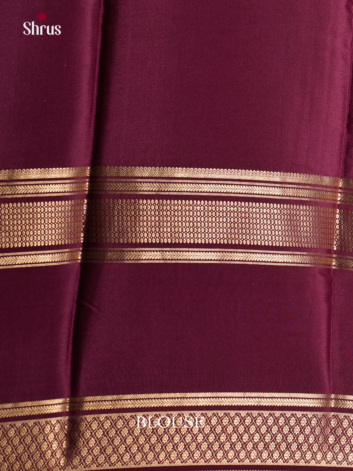 Buy Sheeny Rose Pink Mysore Crepe Silk Saree with Plain Body, Wine Rettaipet Border & Traditional Pallu