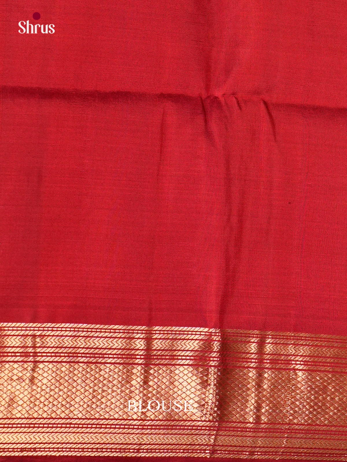 Buy Lustrous Seafoam Green Silk Saree With Golden Buttas & Maroon Zari Border & Brocade Pallu