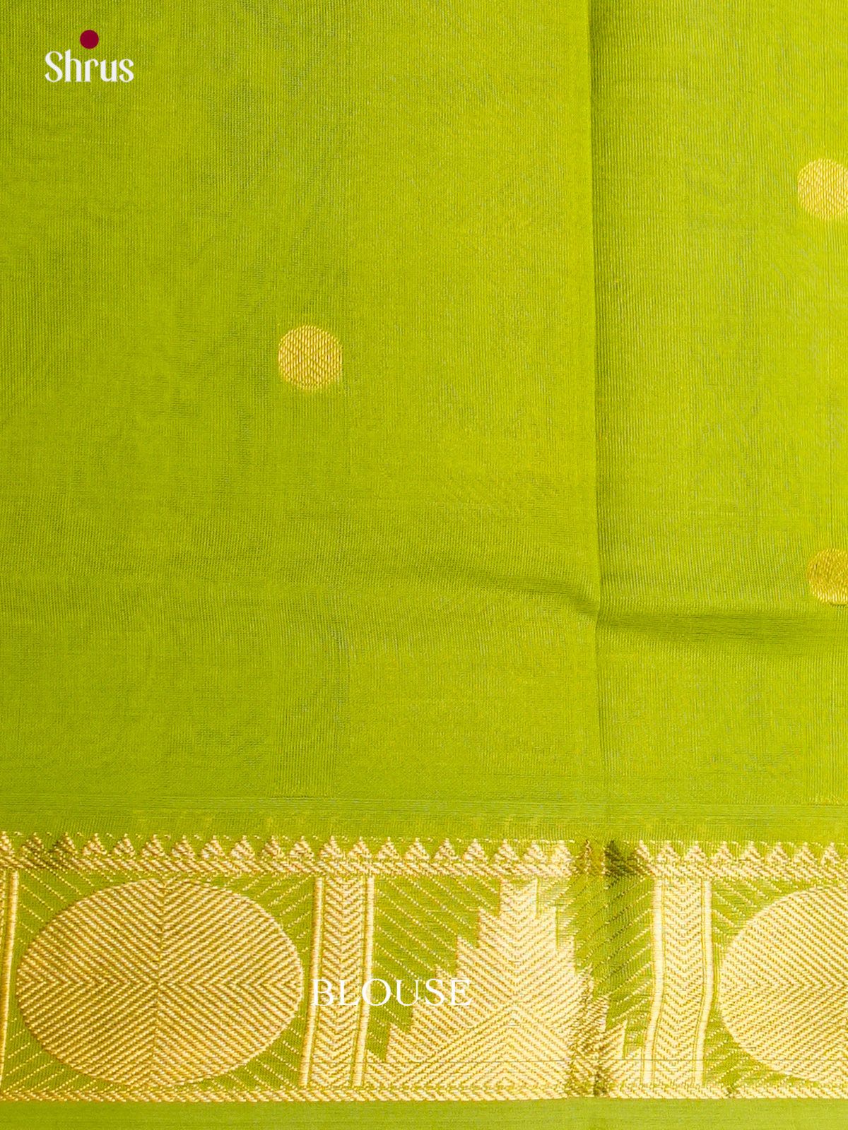 Buy Pretty Sky Blue Cotton Silk Saree With Intricate Zari Stripes & Buttas, Lime Green Zari Border & Pallu