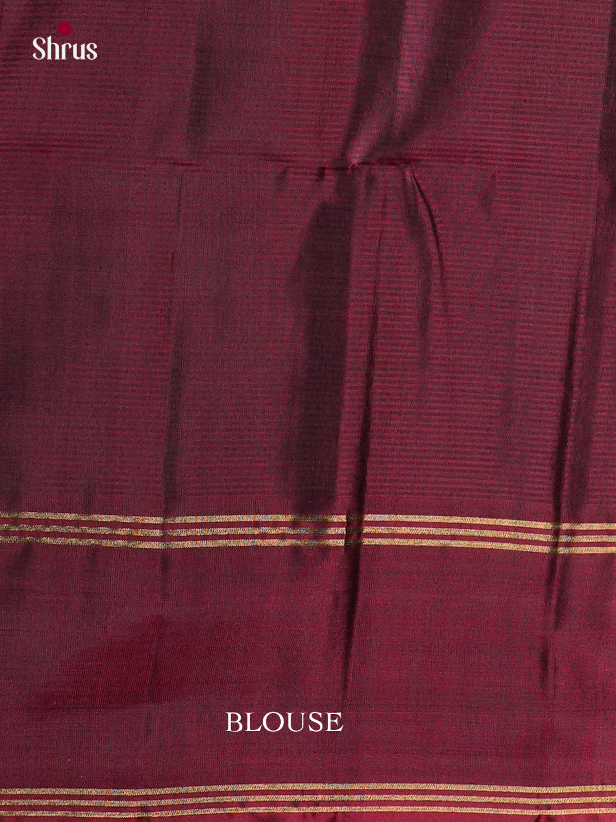 Buy Gleaming Sky Blue Soft Silk Saree With Micro Zari Dots, Deep Wine Rettapet Border