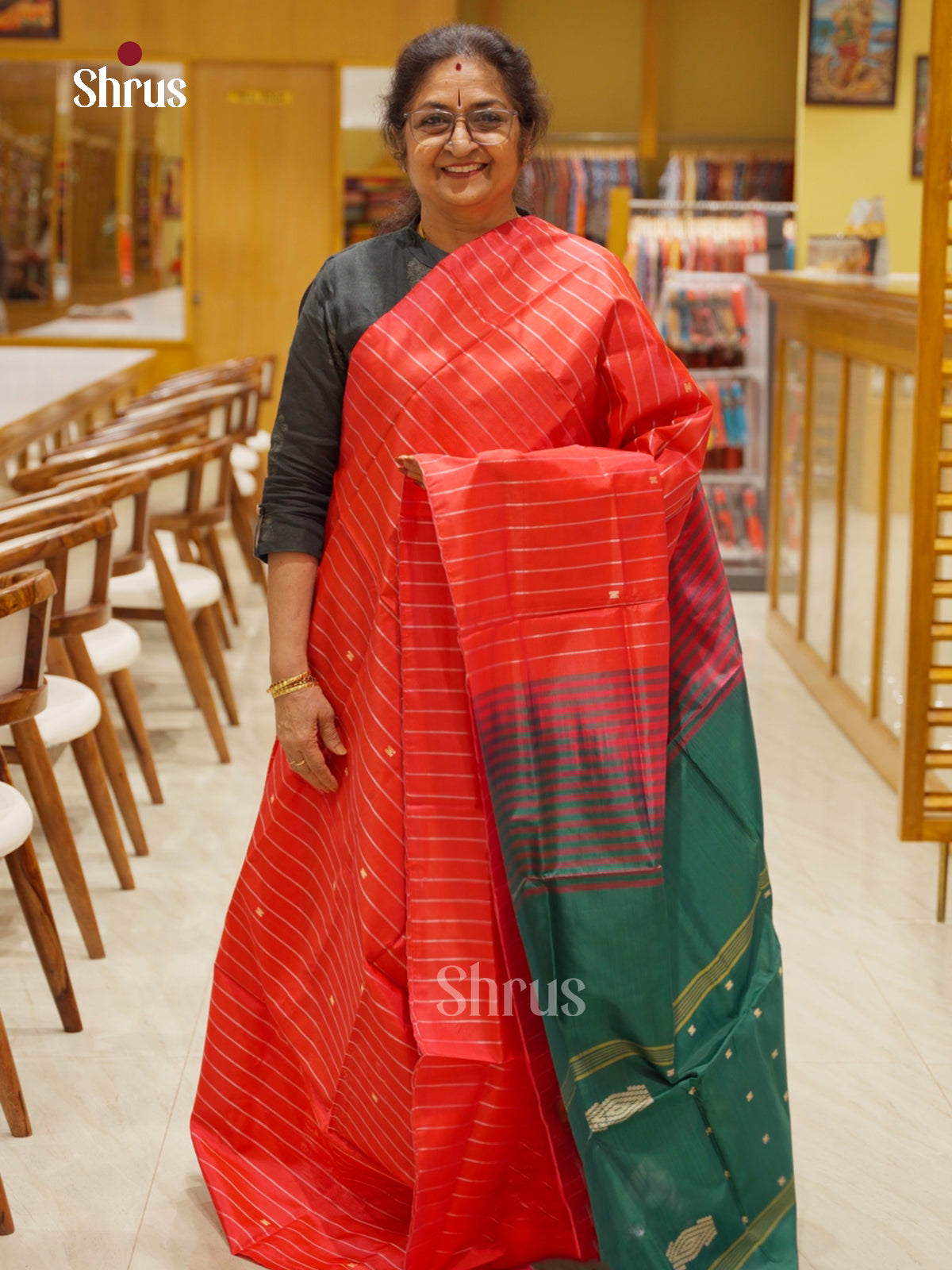 EAS23050 - Banana Pith without blouse - Saree - Shop on Shrus.com