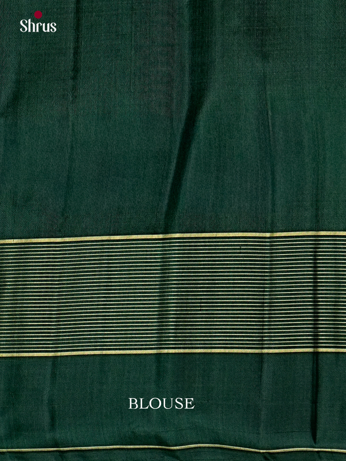 Striking Pink Soft Silk Sarees With Gold Buttas, Bottle Green Border With Zari Stripes & Brocade Pallu 1