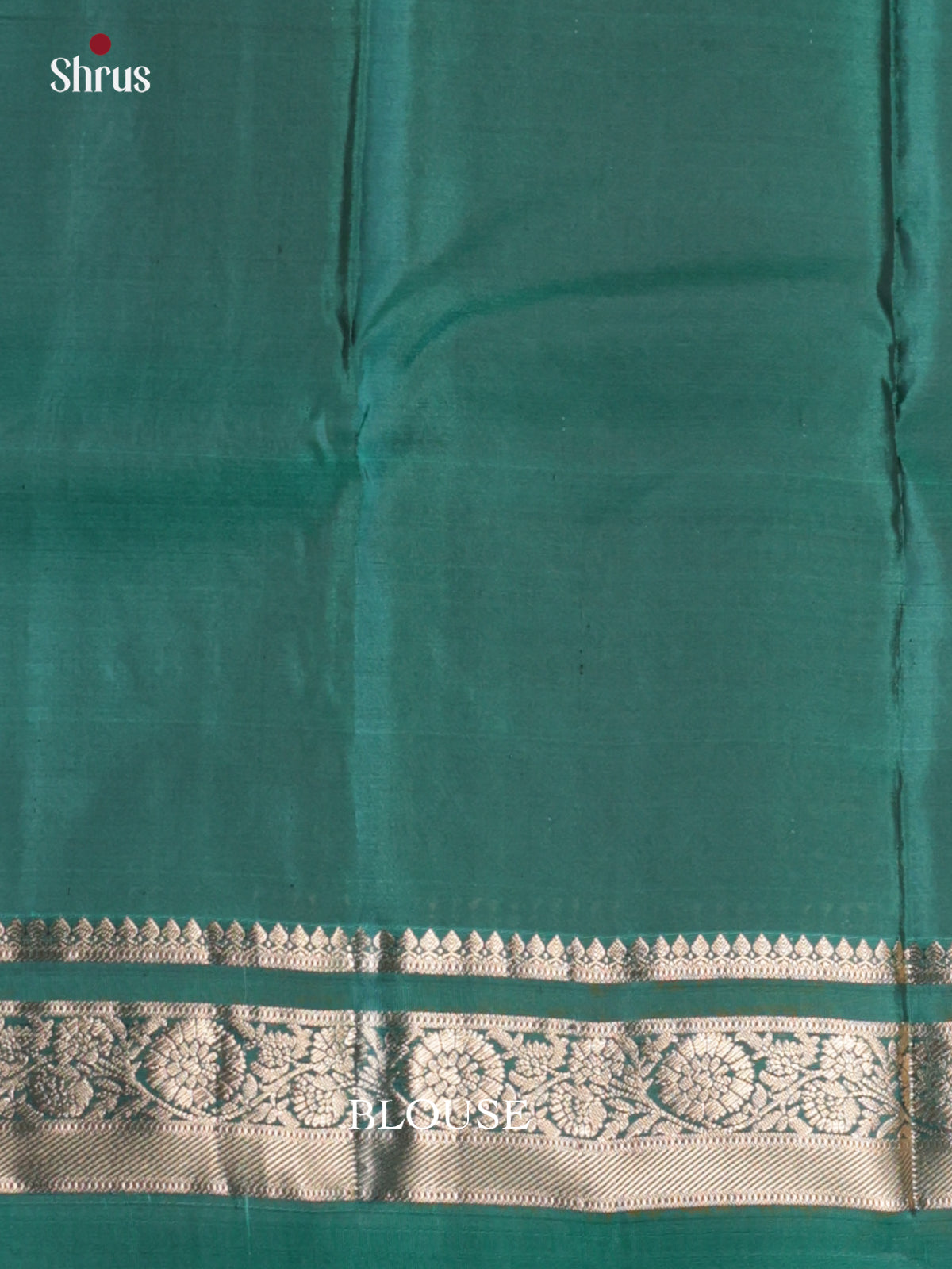 Buy Opulent Teal Blue Kanchipuram Sarees with Rettaipet Border & Emerald Green Brocade Pallu