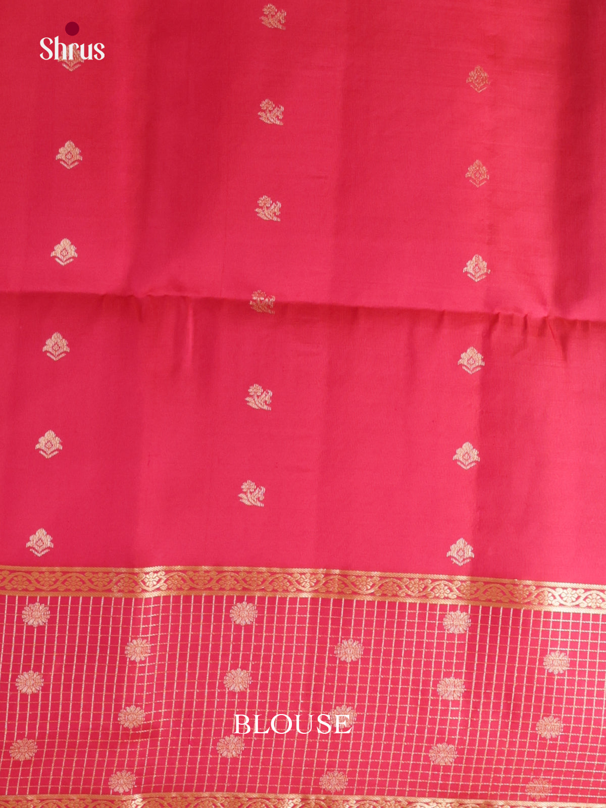 Buy Chic Teal Green Silk Saree with Thousand Buttas, Pink Rettapet Border & Brocade Pallu