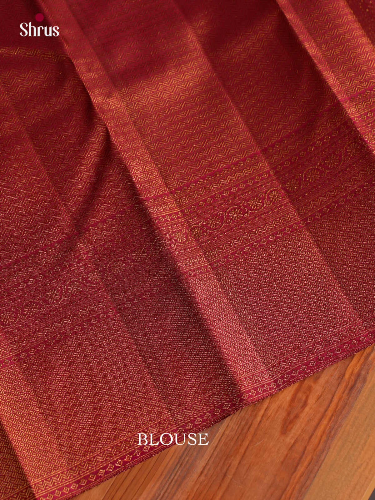 Timeless Maroon Kanchipuram Silk Sarees With Vertical Gold Stripes & Self Border With Floral Vines