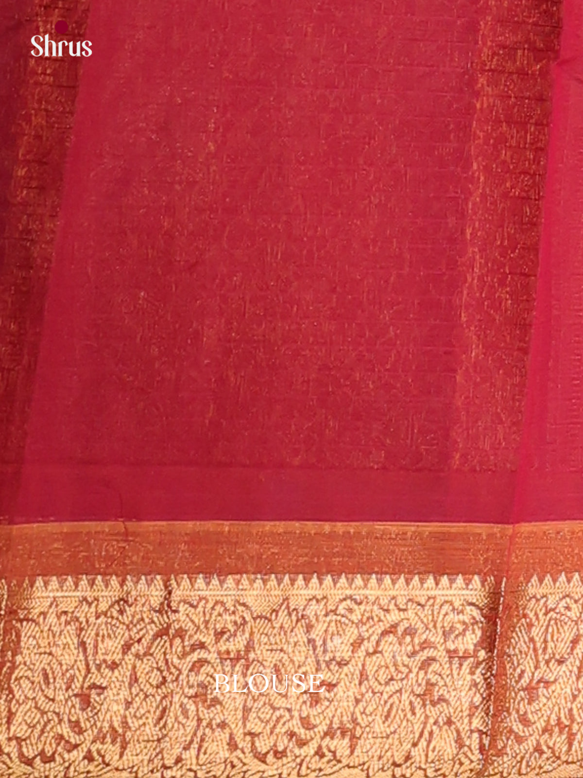 Timeless Red Chettinad Cotton Sarees With Gold Stripes, Orange Border & Brocade Pallu