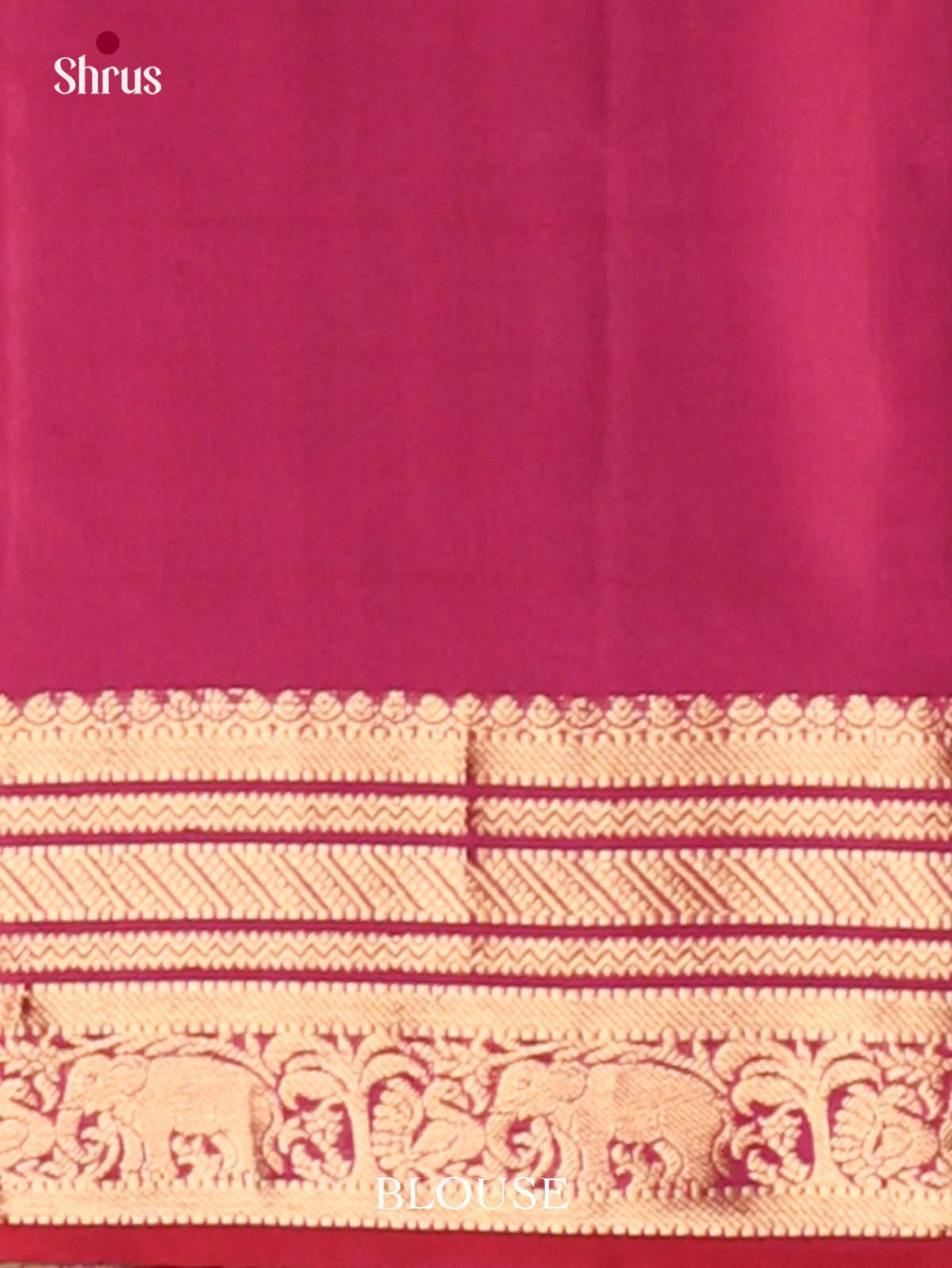 Traditional Burnt Orange Pure Soft Silk Sarees With Gold Buttas, Woven Stripes, Deep Pink Border & Brocade Pallu 1