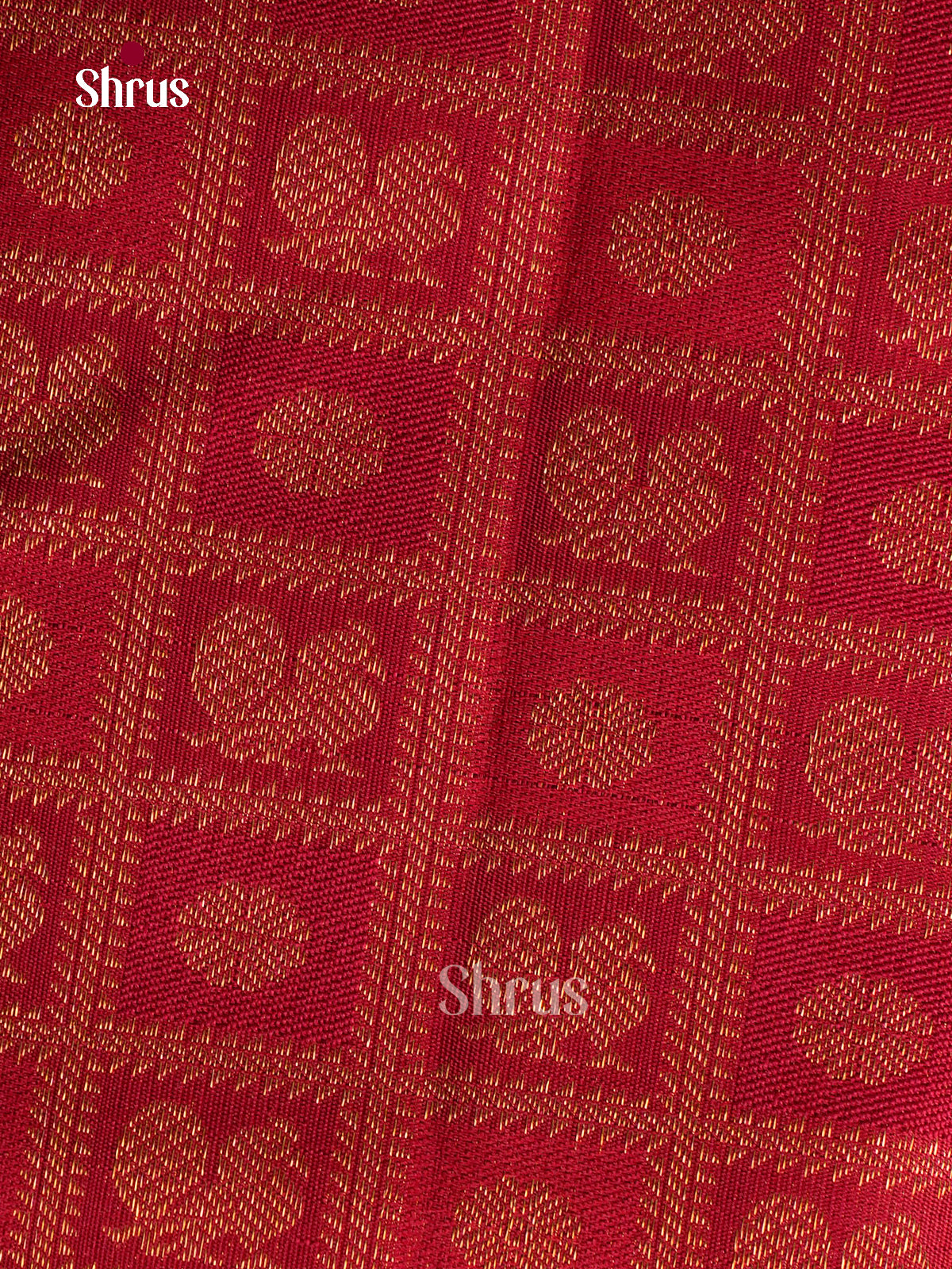 Traditional Red Kanchipuram silk Sarees With Zari checks & woven Motifs | Self Zari Border & Pallu