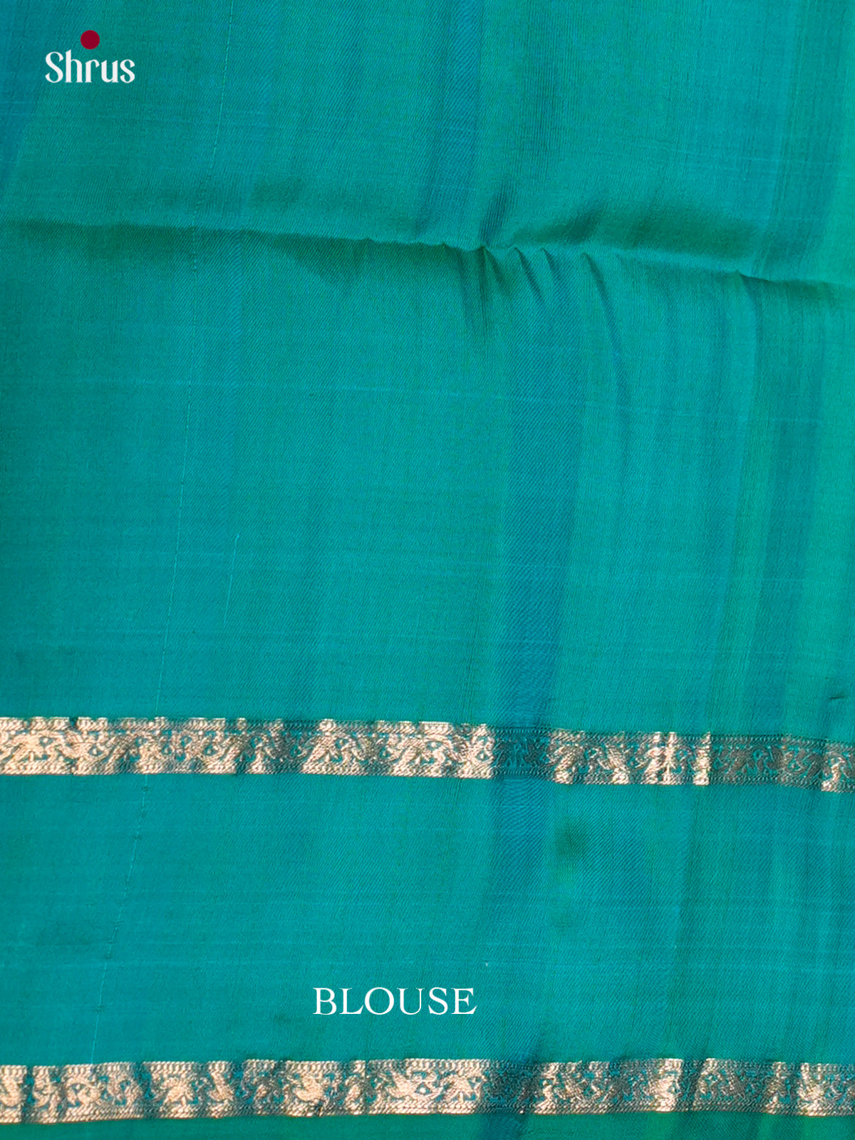 Buy Artistic Violet Silk Saree with Small Buttas, Teal Rettaipet Border & Brocade Pallu