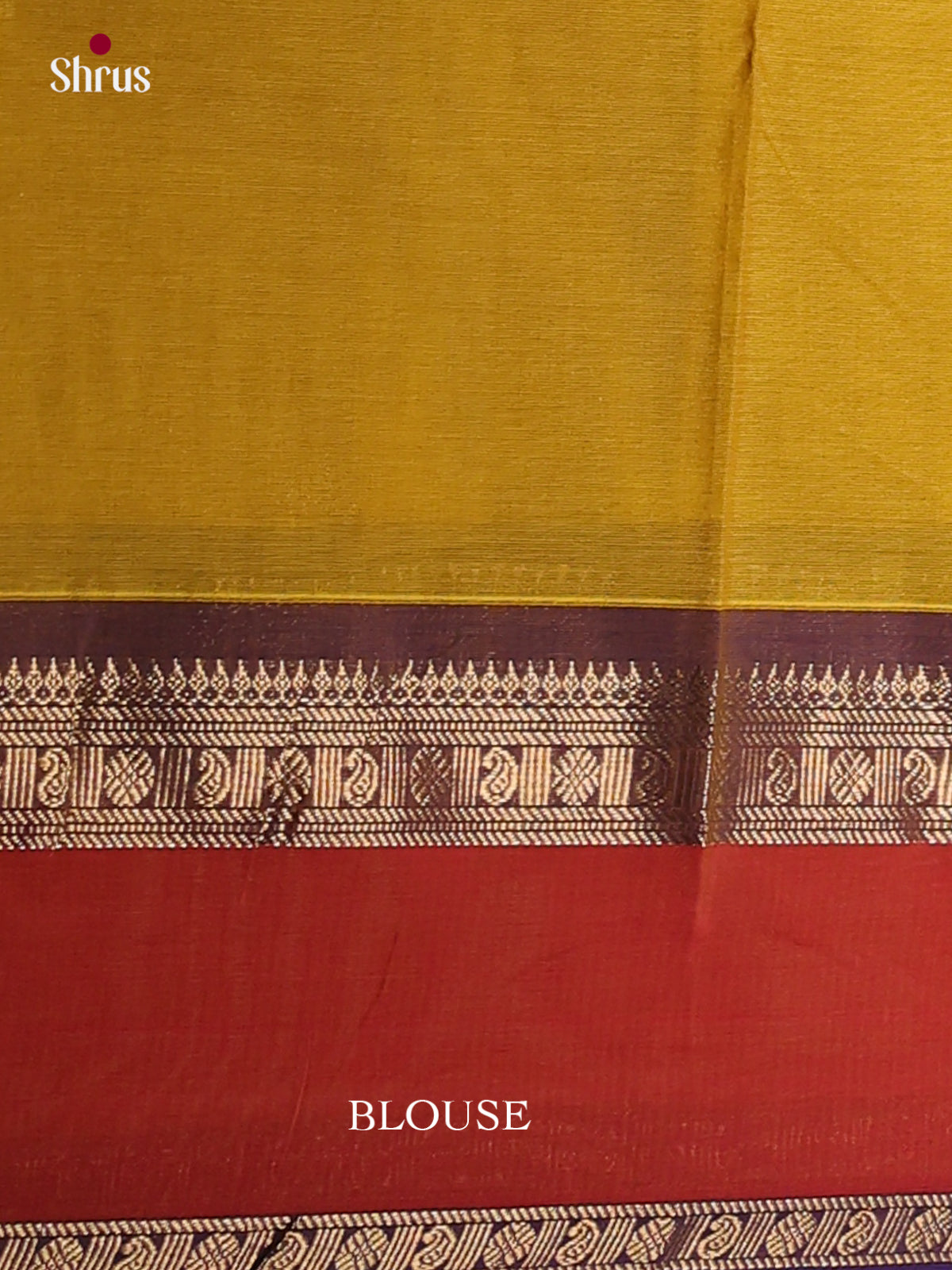Vivid Mustardy Green Chettinad Cotton Sarees With Stripes, Purple Rettapet Zari Border & Pallu