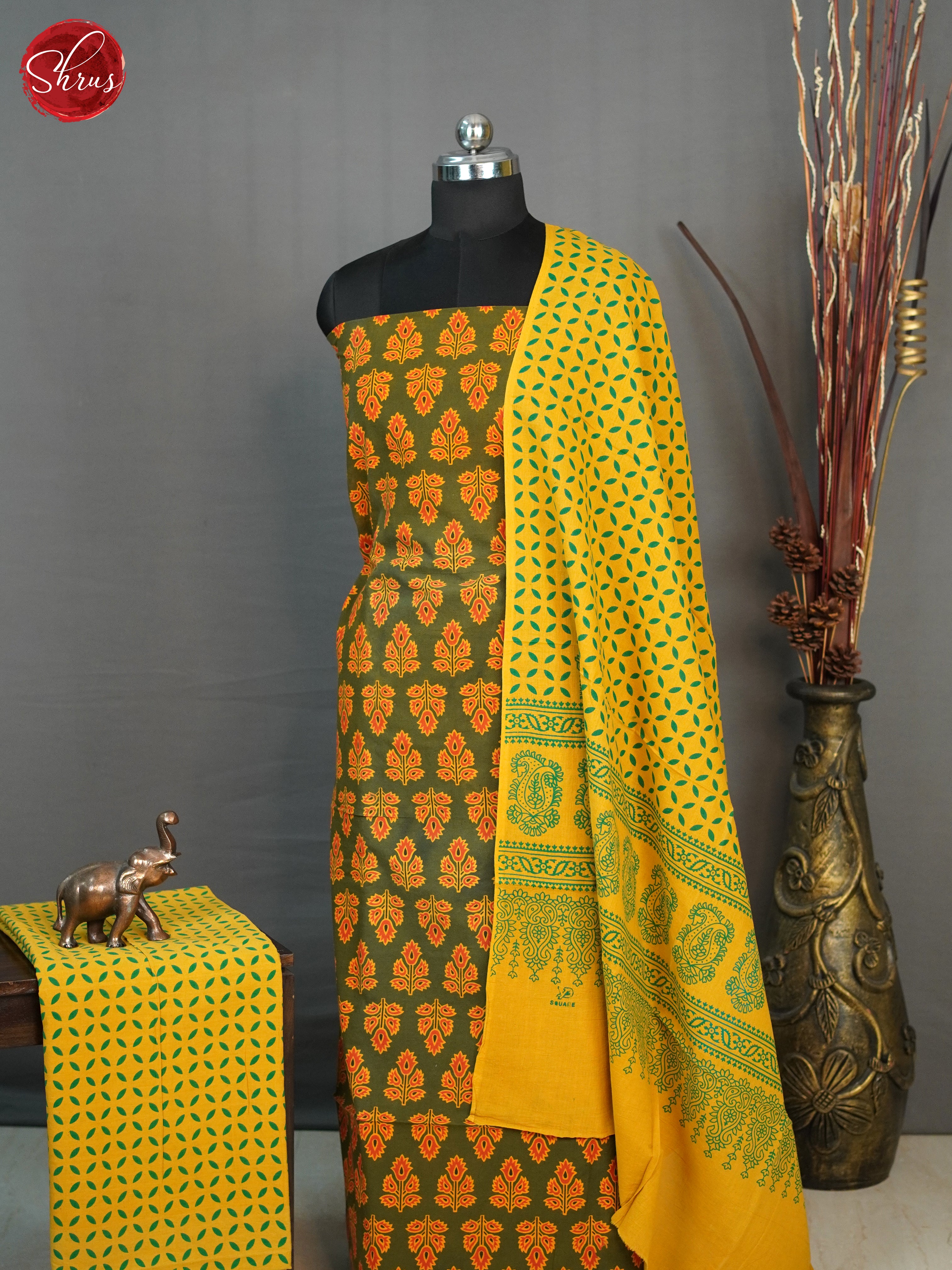 BES6398 - Ajrakh Salwar - Shop on ShrusEternity.com