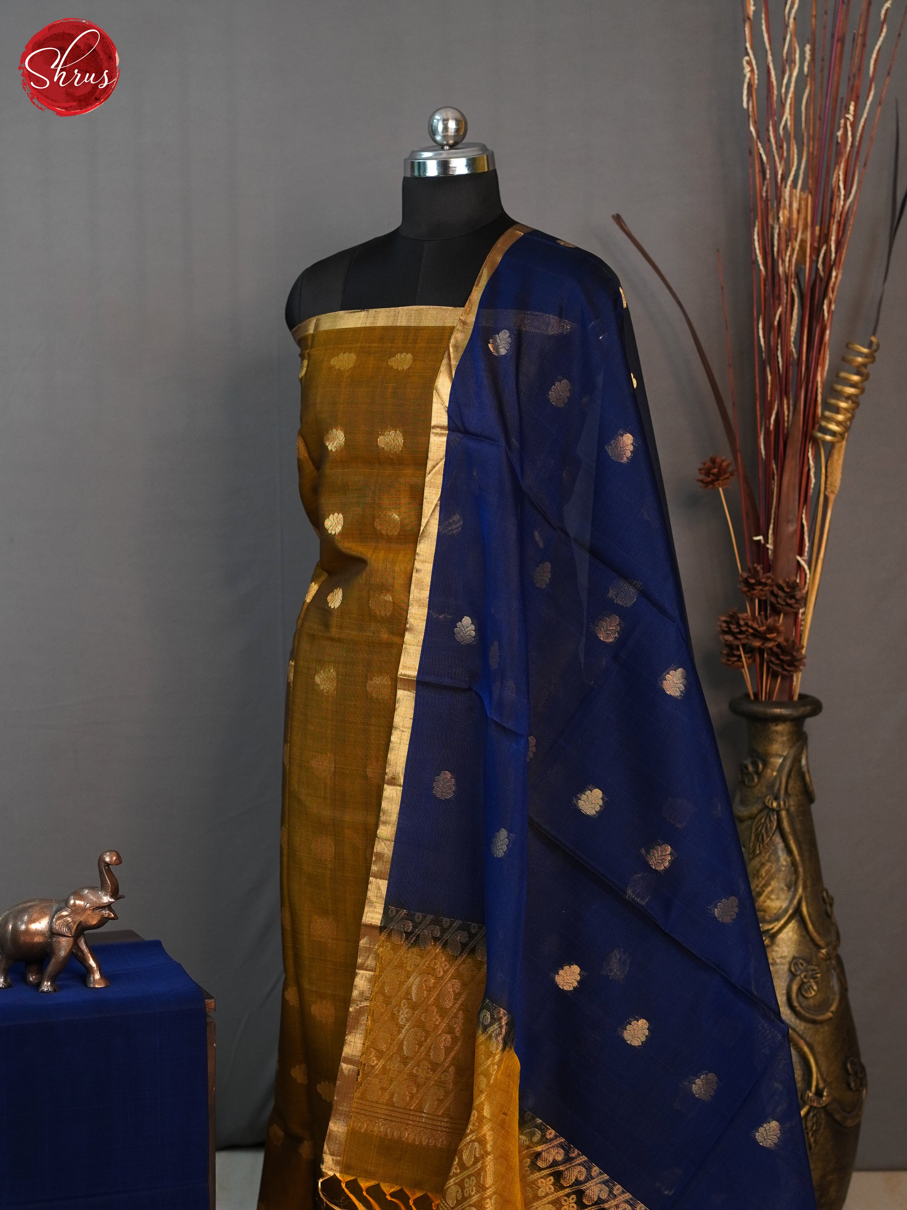 BFS27106 - Silkcotton salwar - Shop on ShrusEternity.com