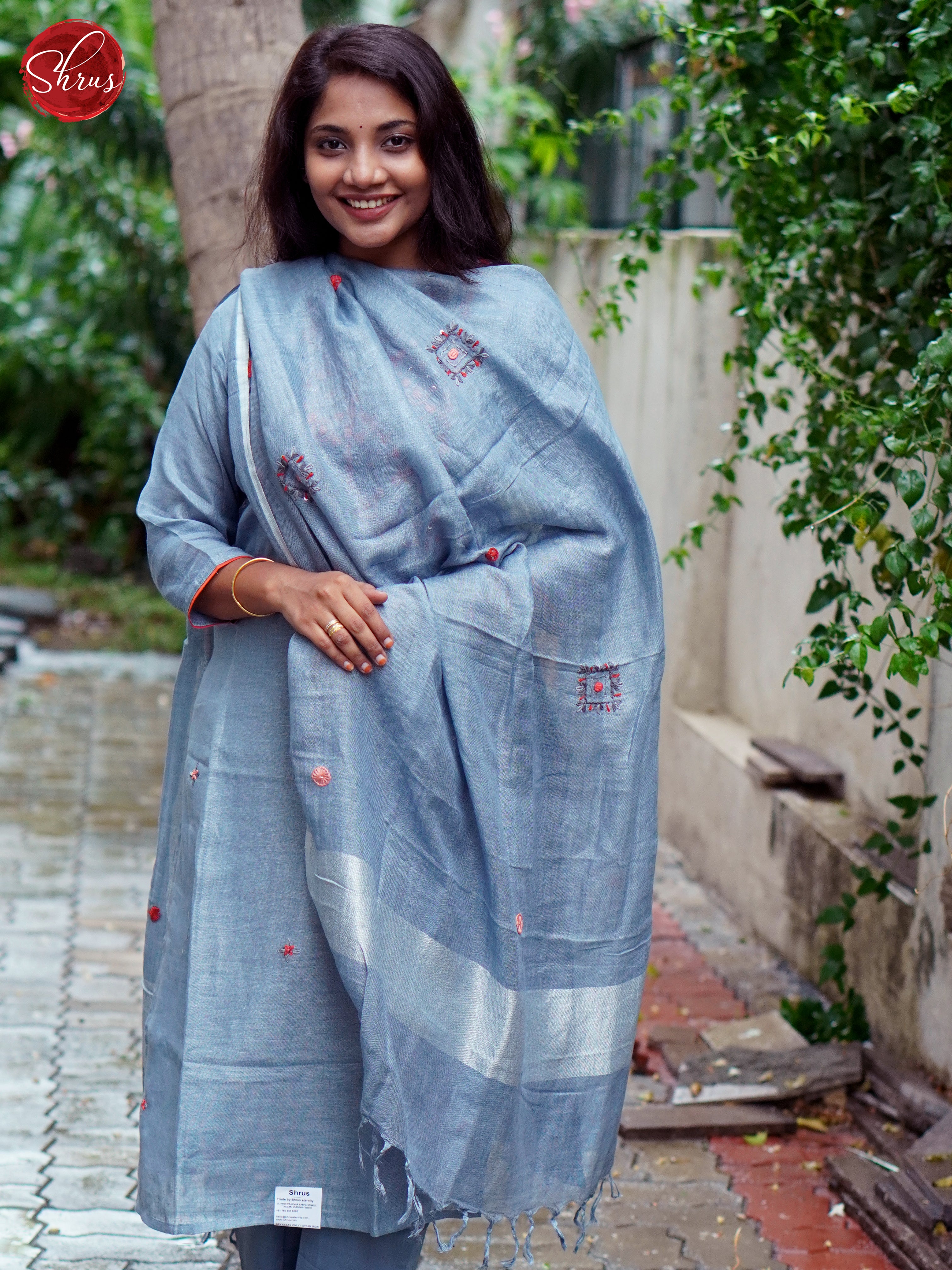 Bluish Grey - Readymade Suits - Shop on ShrusEternity.com