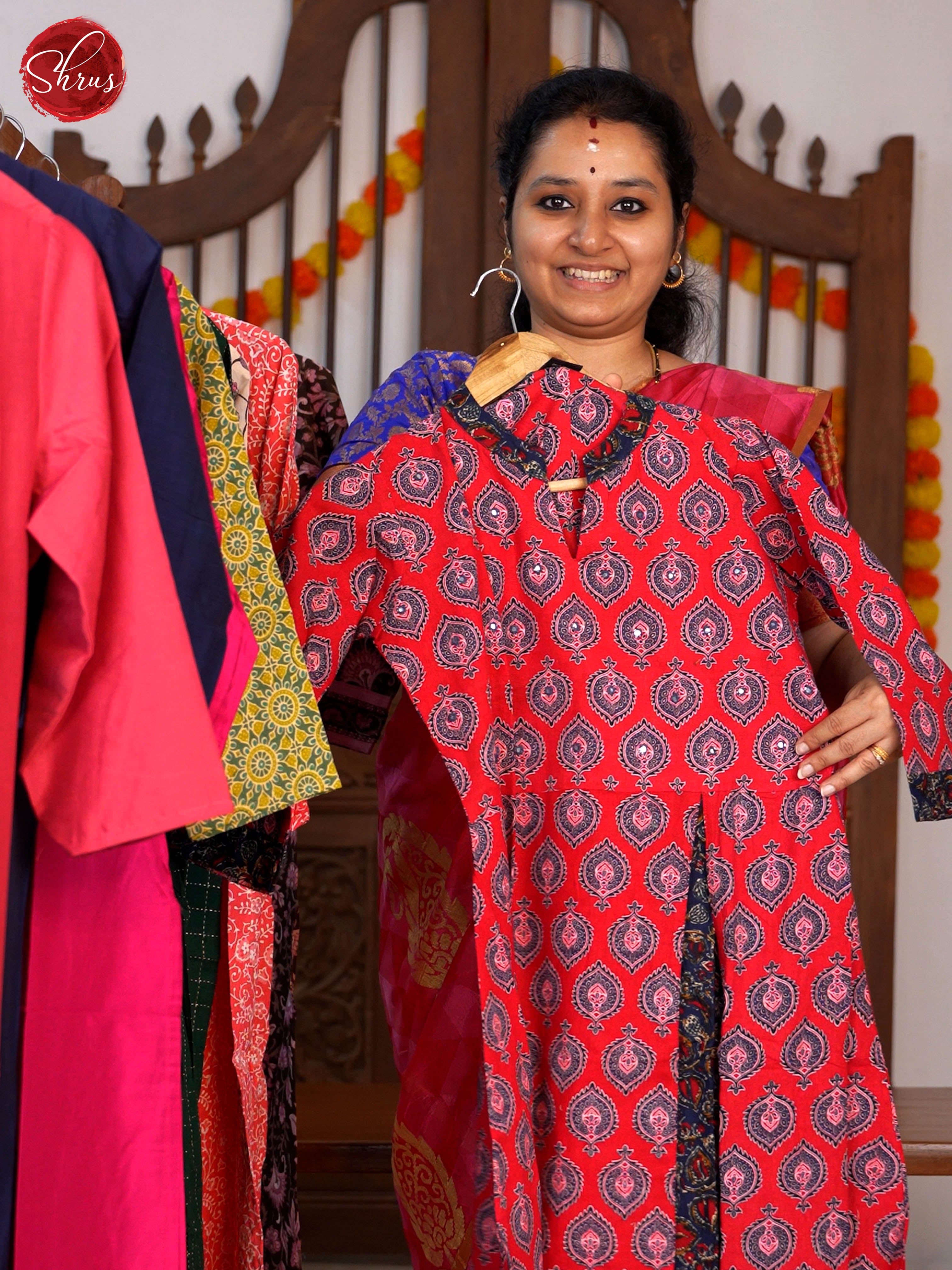 Red and Blue - Readymade Suits - Shop on ShrusEternity.com