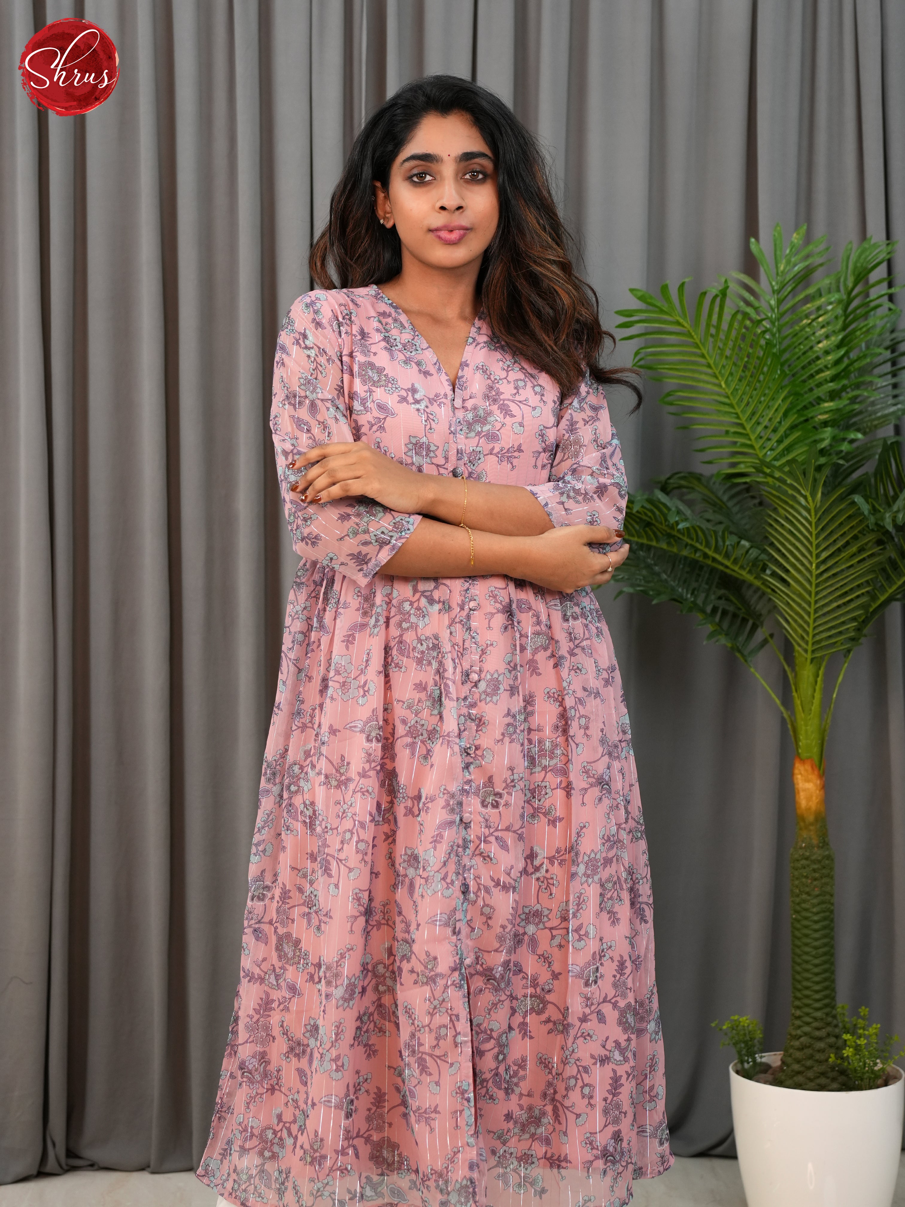 Pink - Readymade Kurti - Shop on ShrusEternity.com