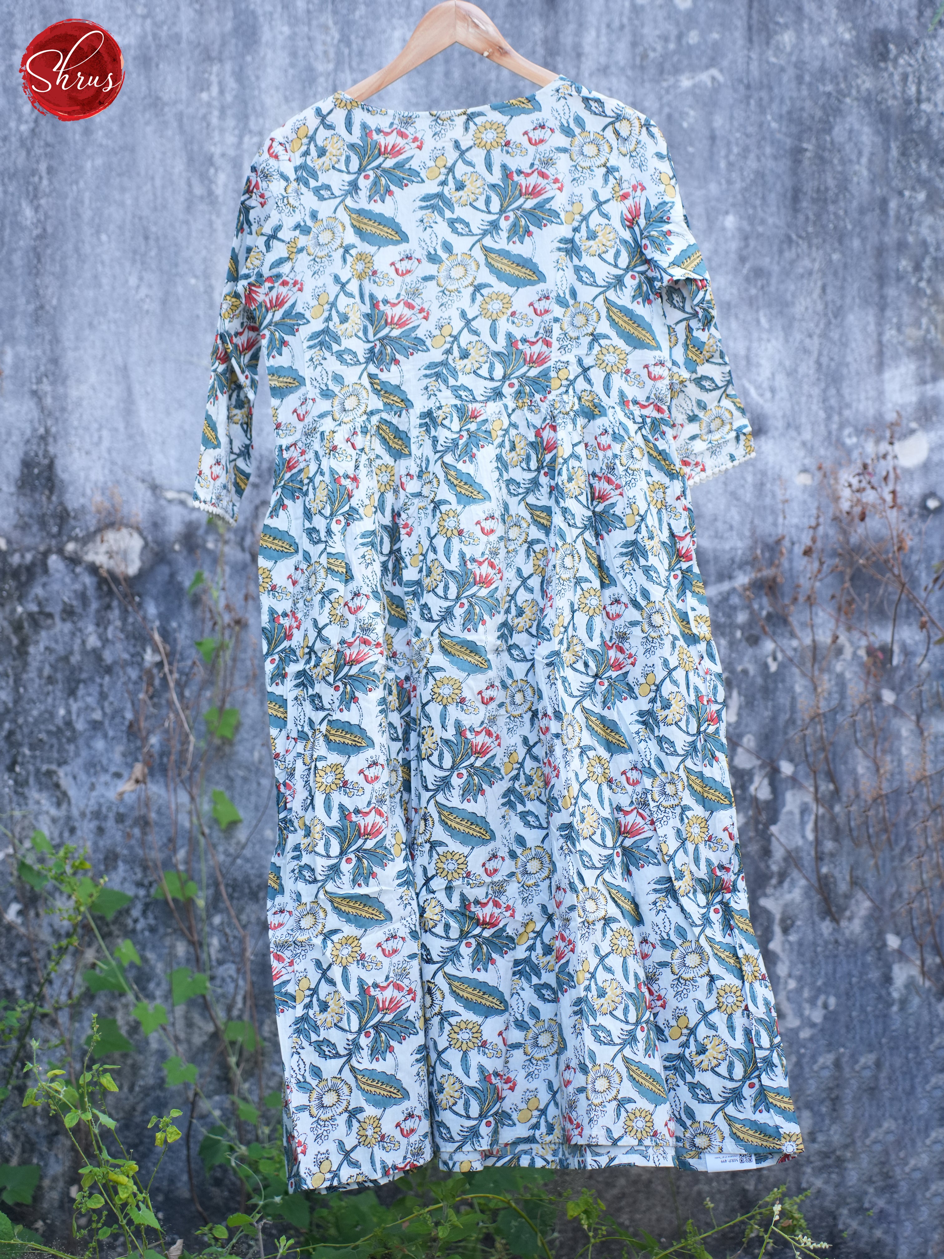 White & Blue- Readymade Suits - Shop on ShrusEternity.com