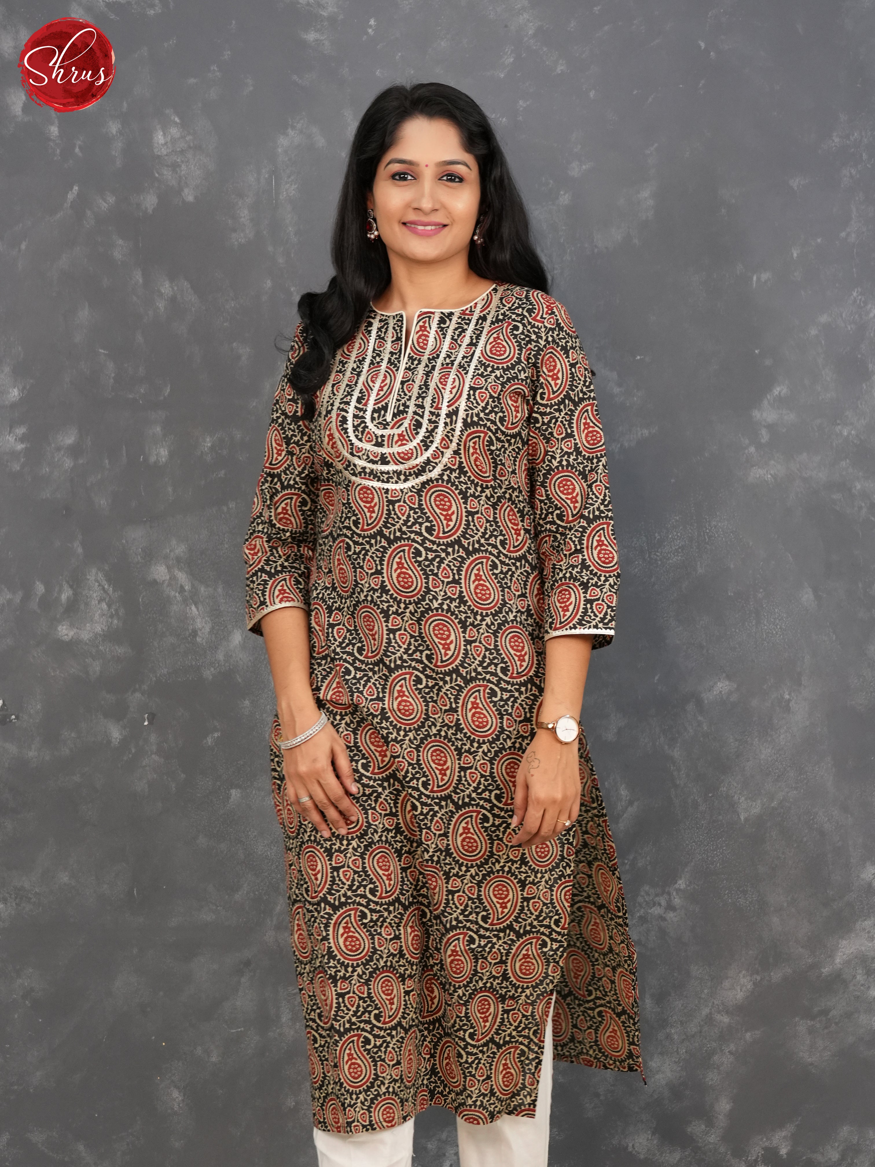 Green- Readymade kurti - Shop on ShrusEternity.com