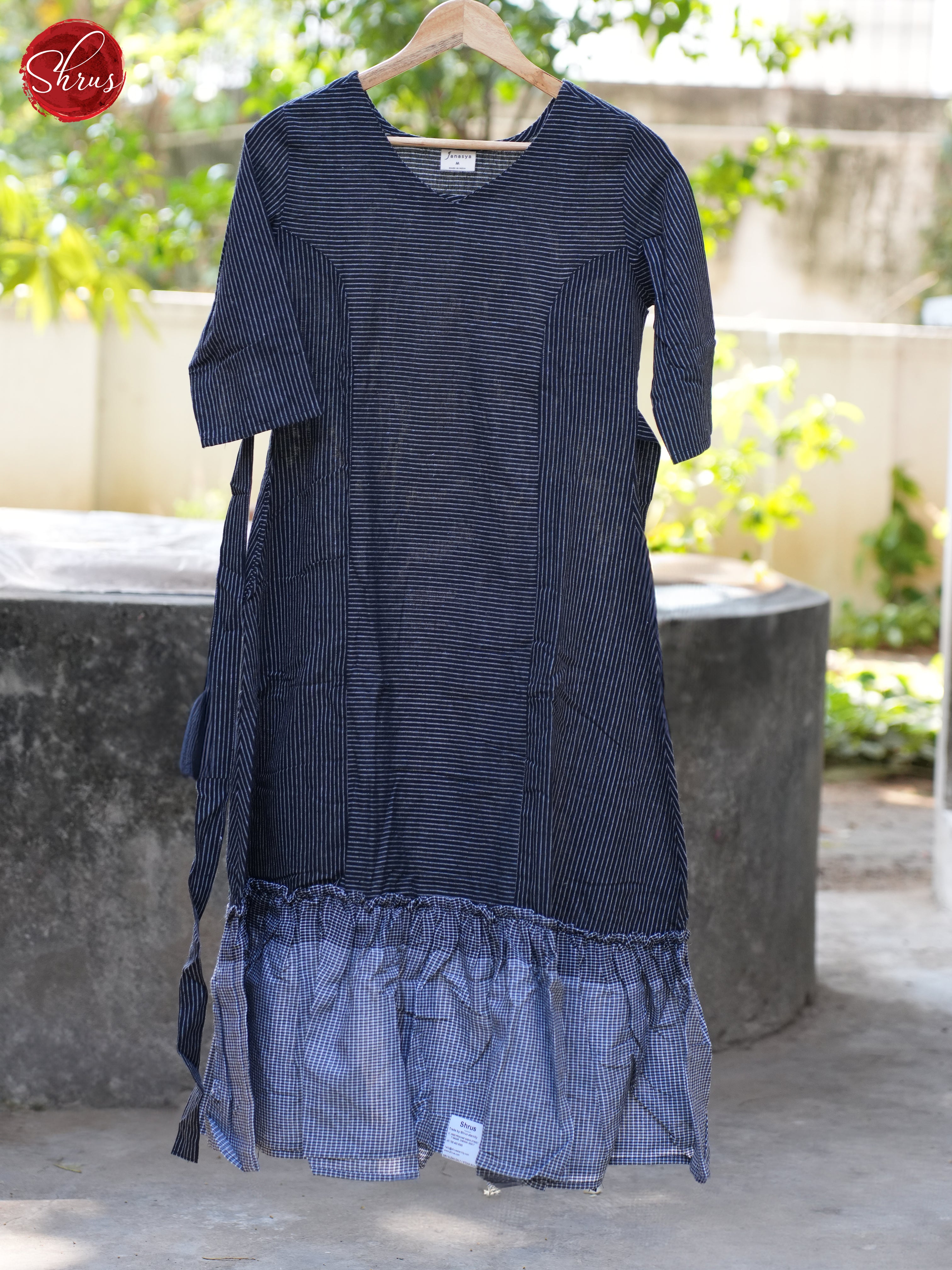 Blue - Readymade Kurti - Shop on ShrusEternity.com