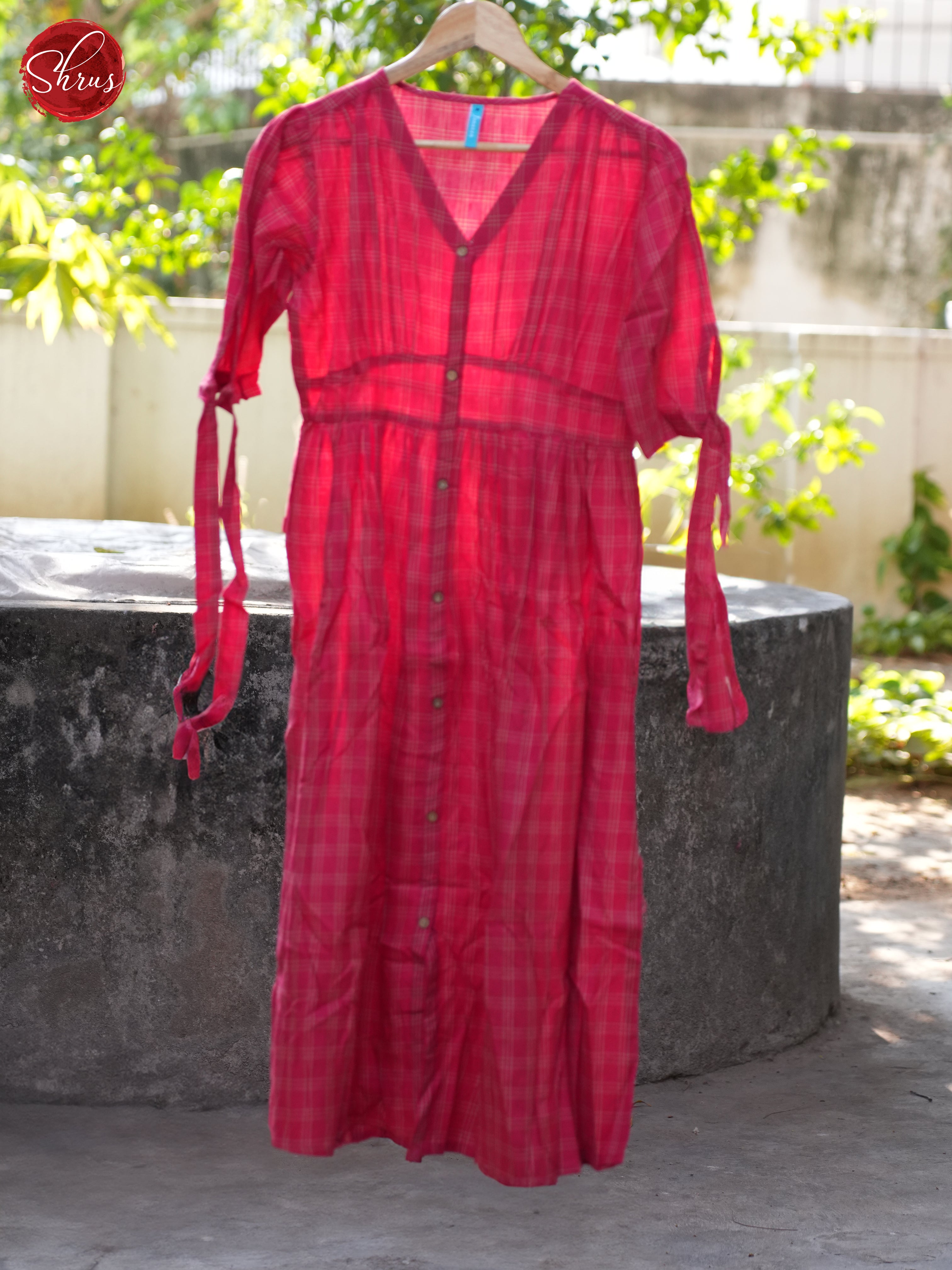 Pink - Readymade Kurti - Shop on ShrusEternity.com
