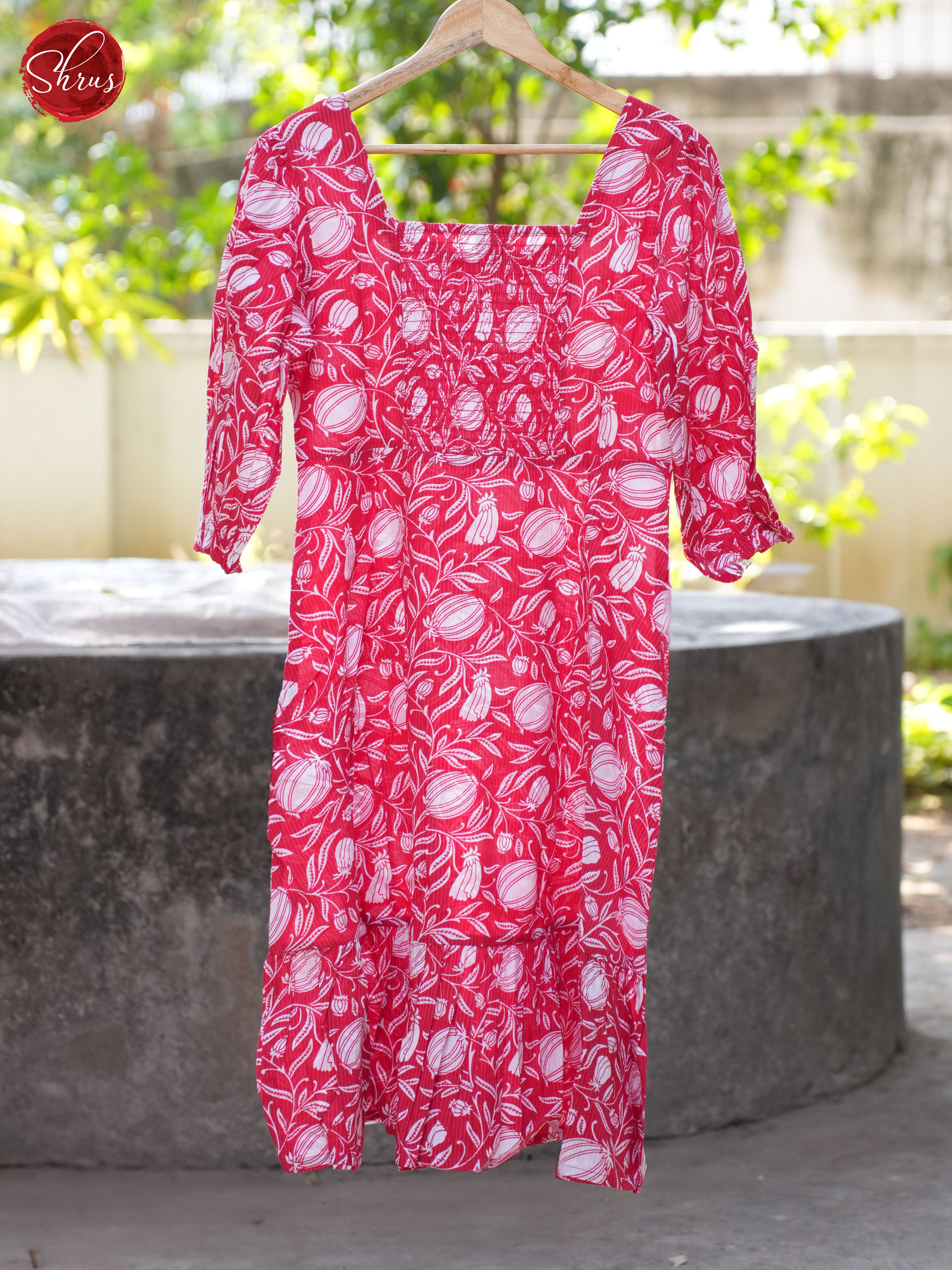 Pink - Readymade Kurti - Shop on ShrusEternity.com