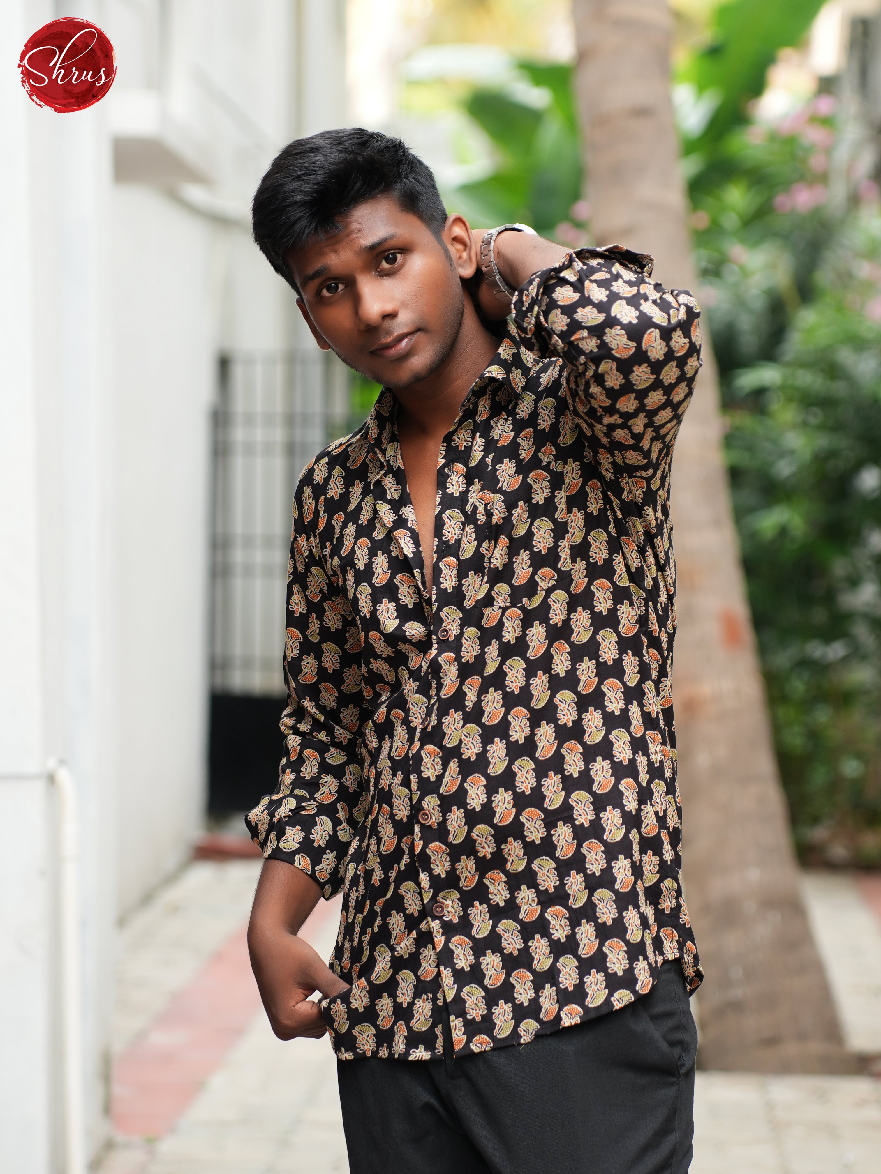 Black- Readymade Shirts - Shop on ShrusEternity.com