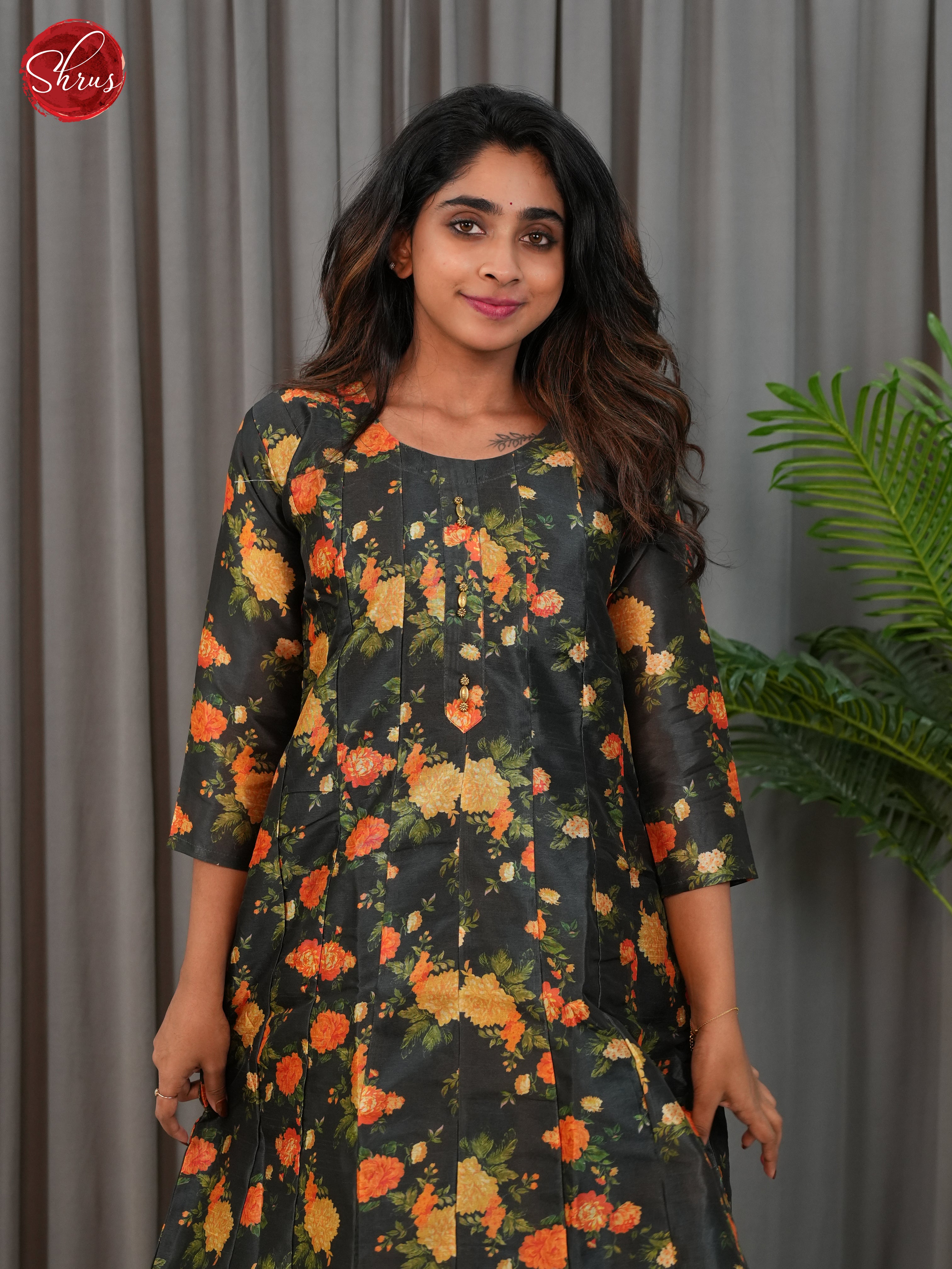 Black -Printed Readymade Suits - Shop on ShrusEternity.com