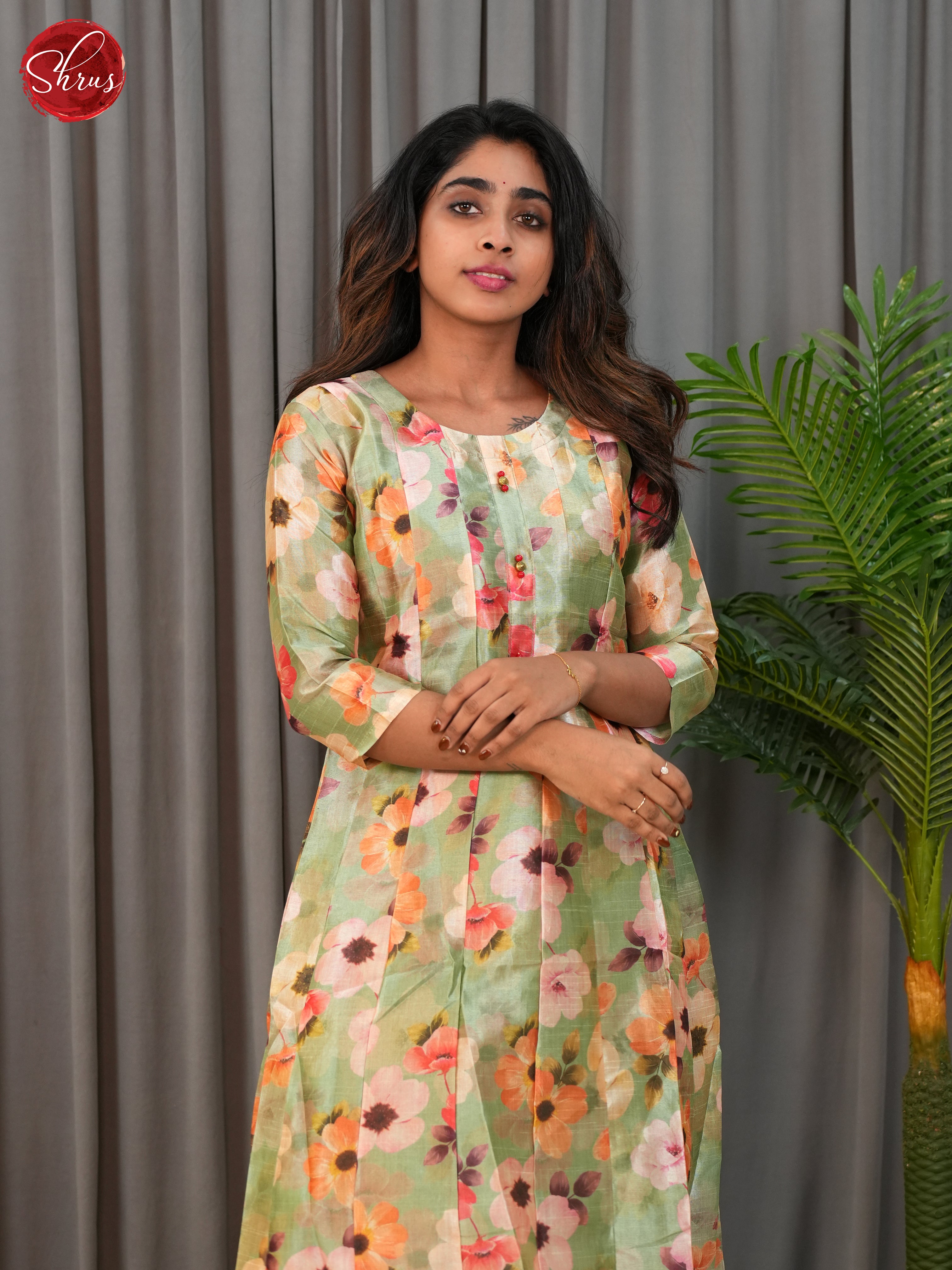 Green -Anarkali Readymade Suits - Shop on ShrusEternity.com