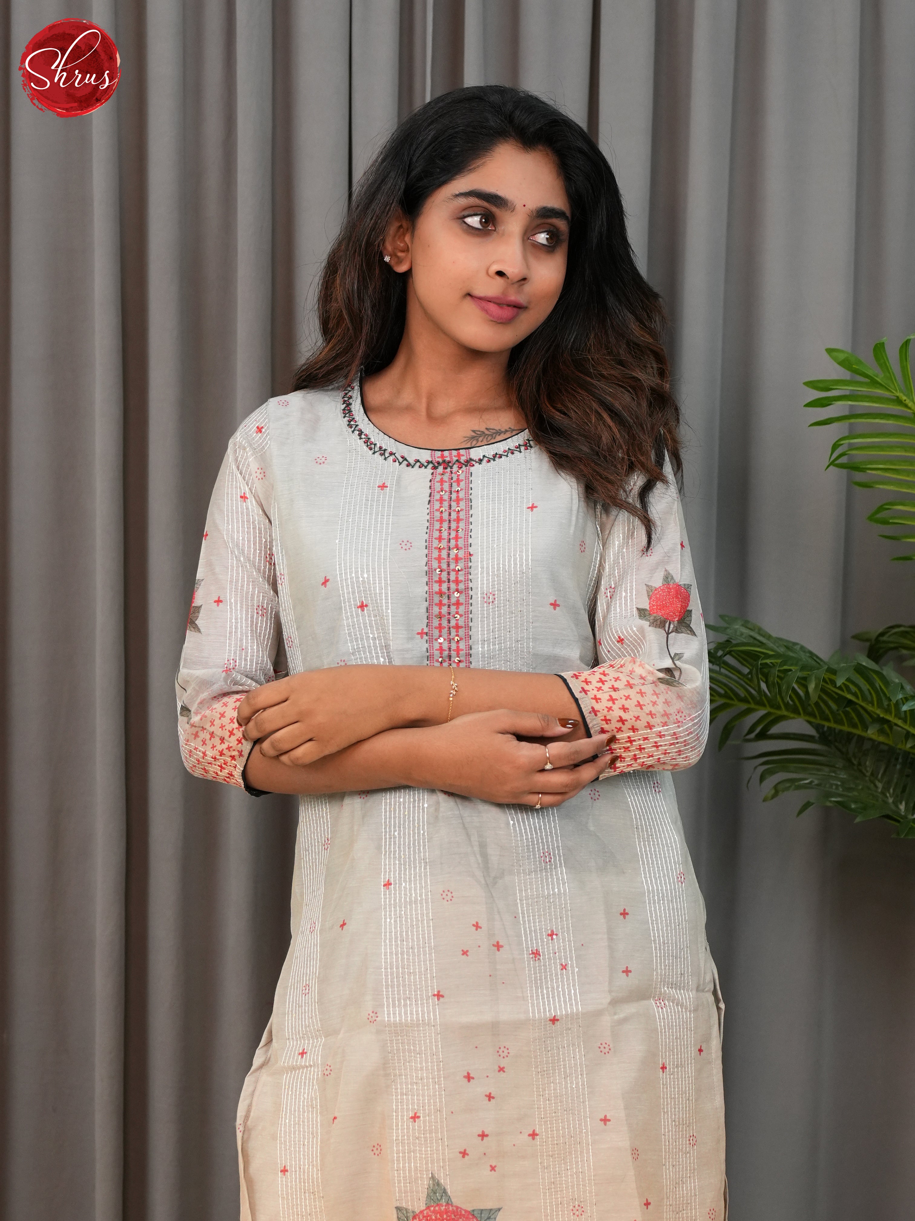 Blue -Readymade Kurti - Shop on ShrusEternity.com