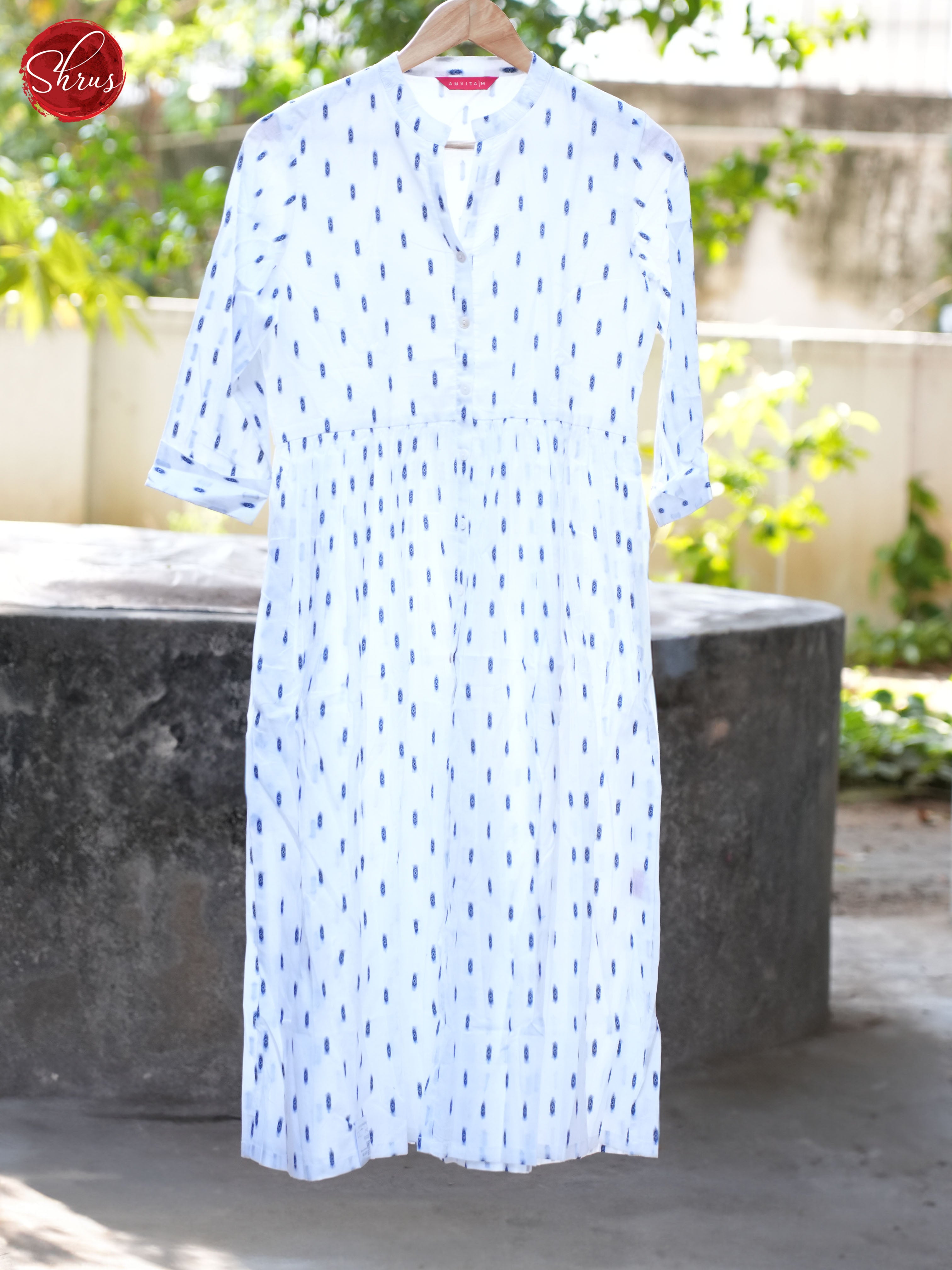 White - Readymade Kurti - Shop on ShrusEternity.com