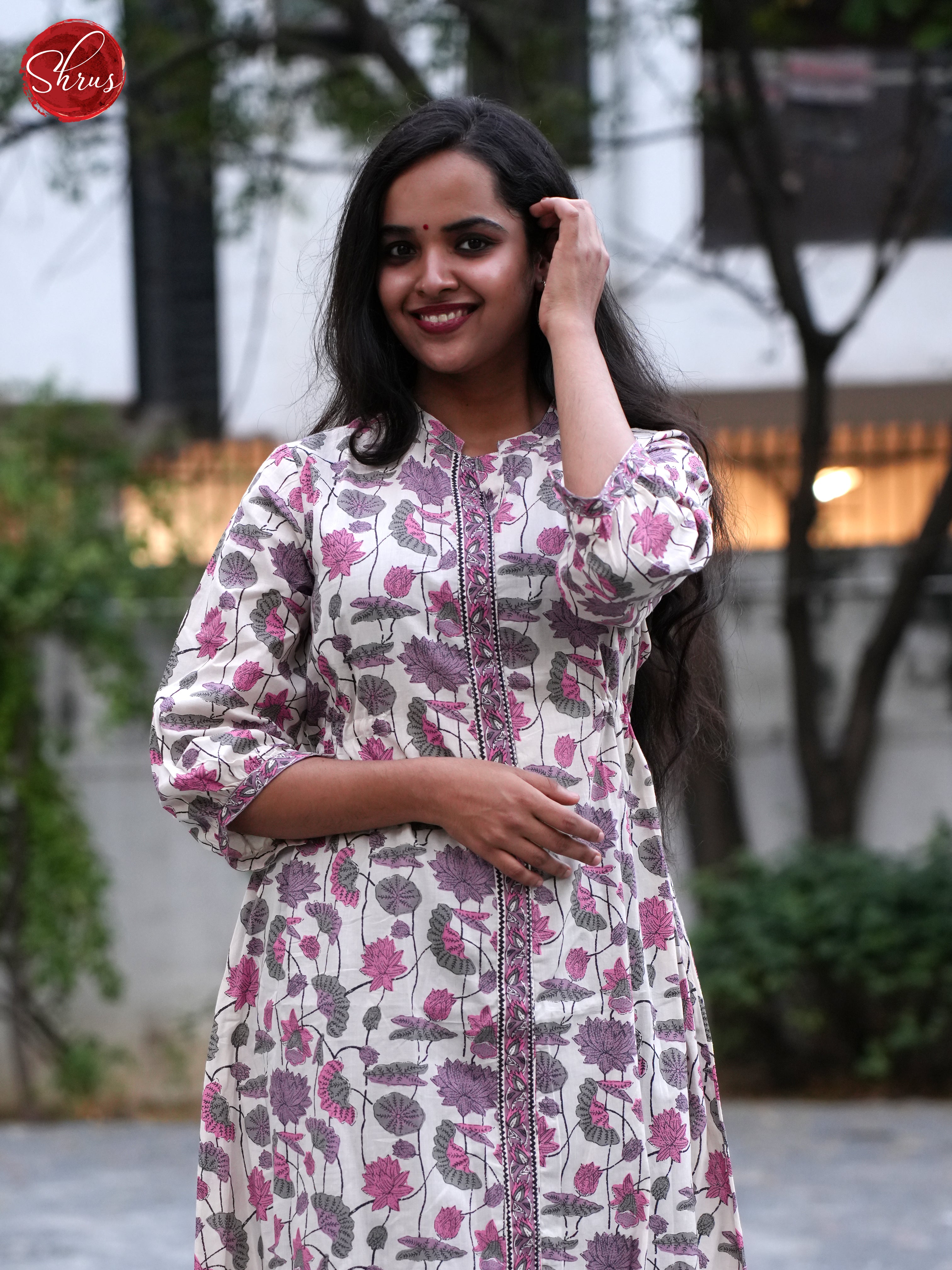 Cream and Pink - Readymade Suits - Shop on ShrusEternity.com