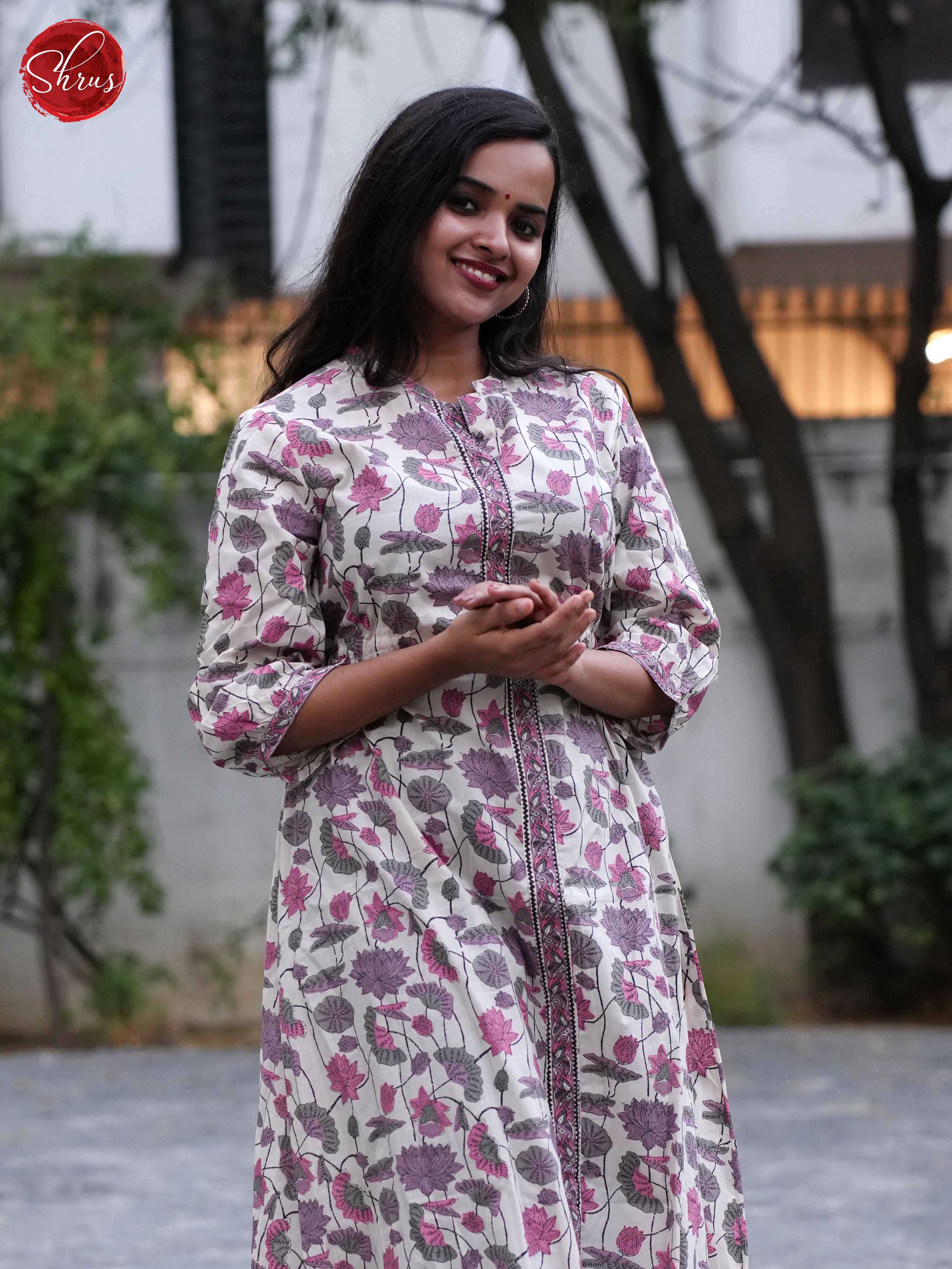 Cream and Pink - Readymade Suits - Shop on ShrusEternity.com