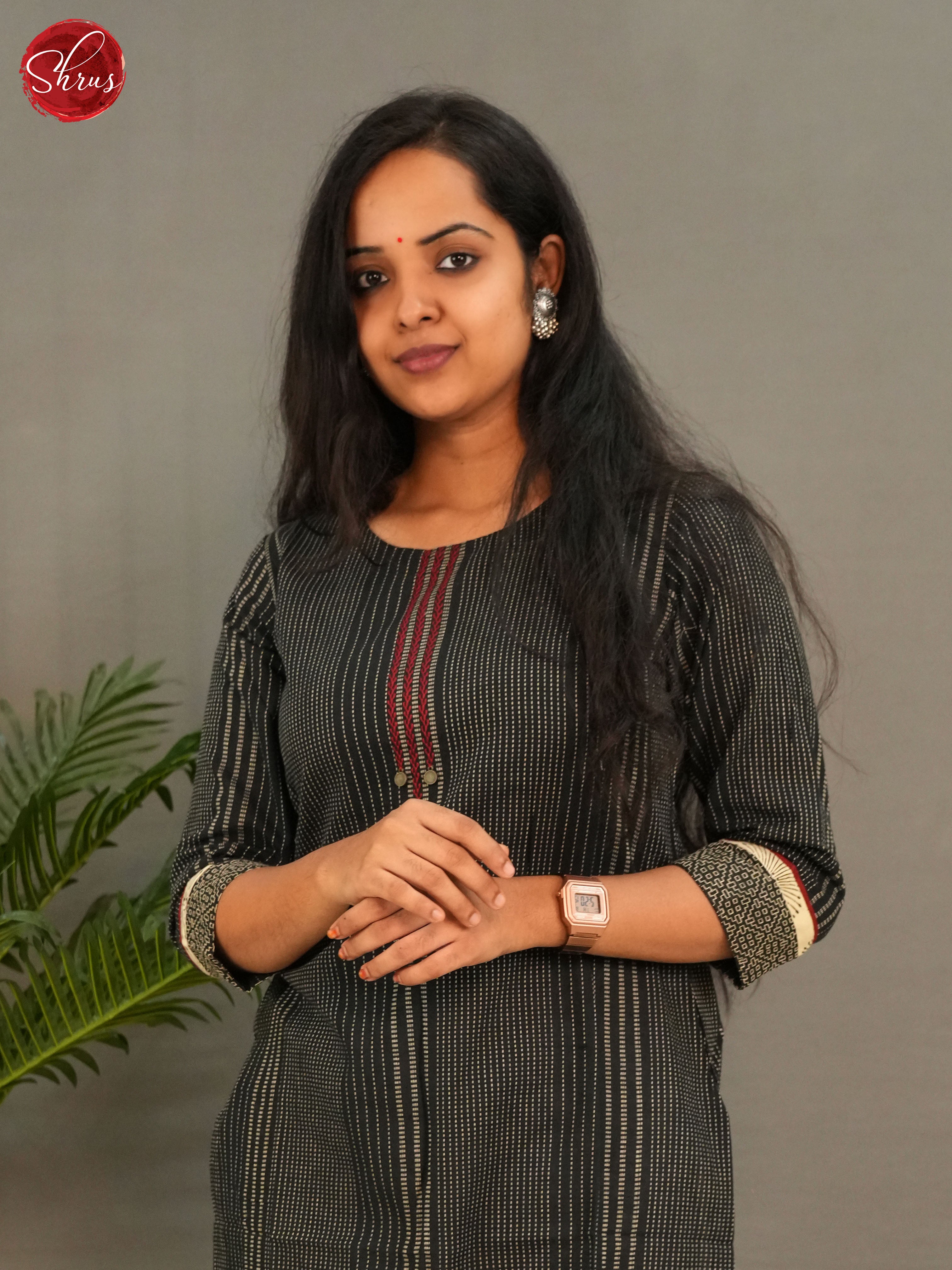 Black - Readymade Kurti - Shop on ShrusEternity.com