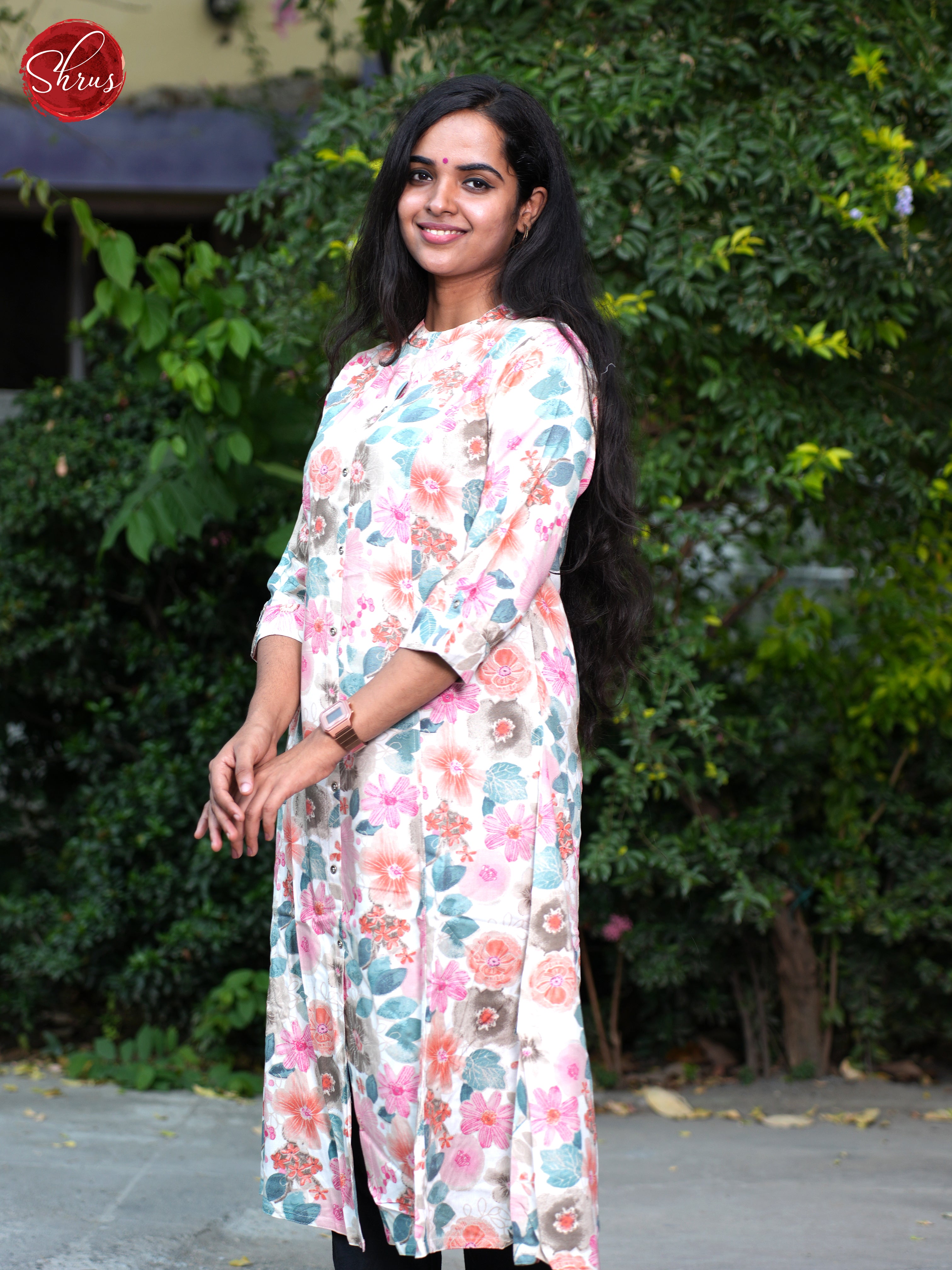 Pink- Casual Kurti - Shop on ShrusEternity.com