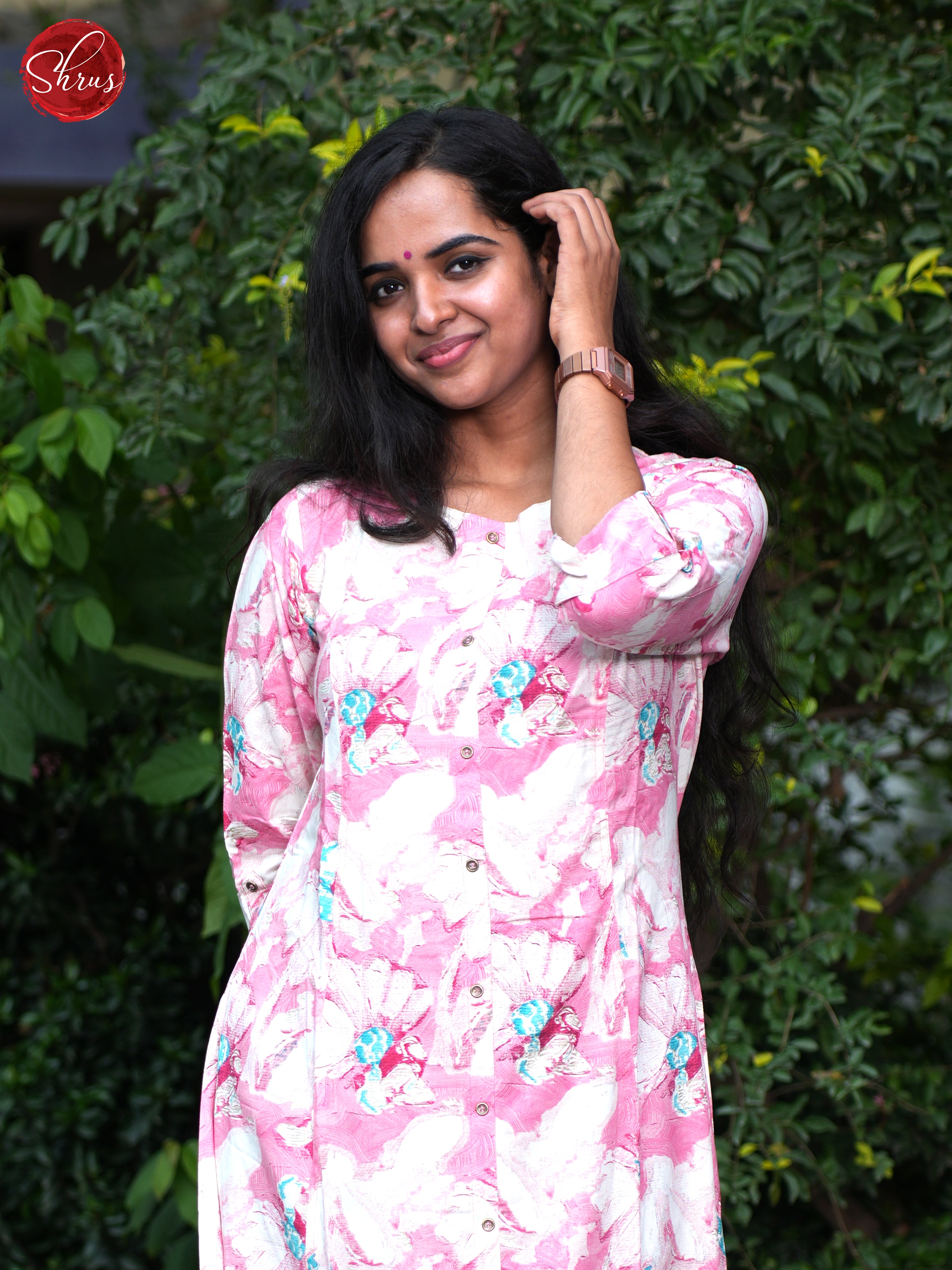 Pink- Casual Kurti - Shop on ShrusEternity.com