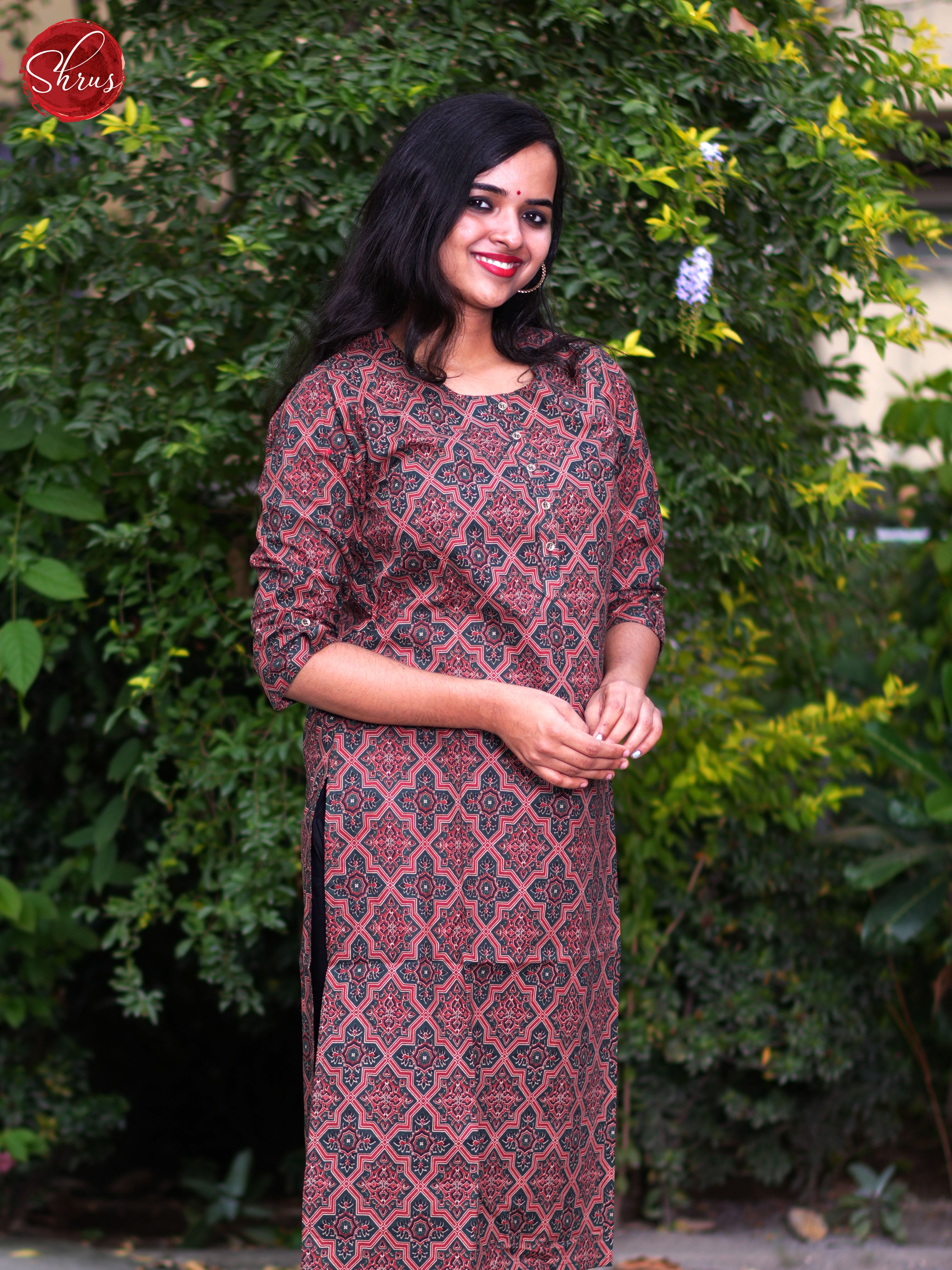 Onion Pink - Readymade Kurti - Shop on ShrusEternity.com