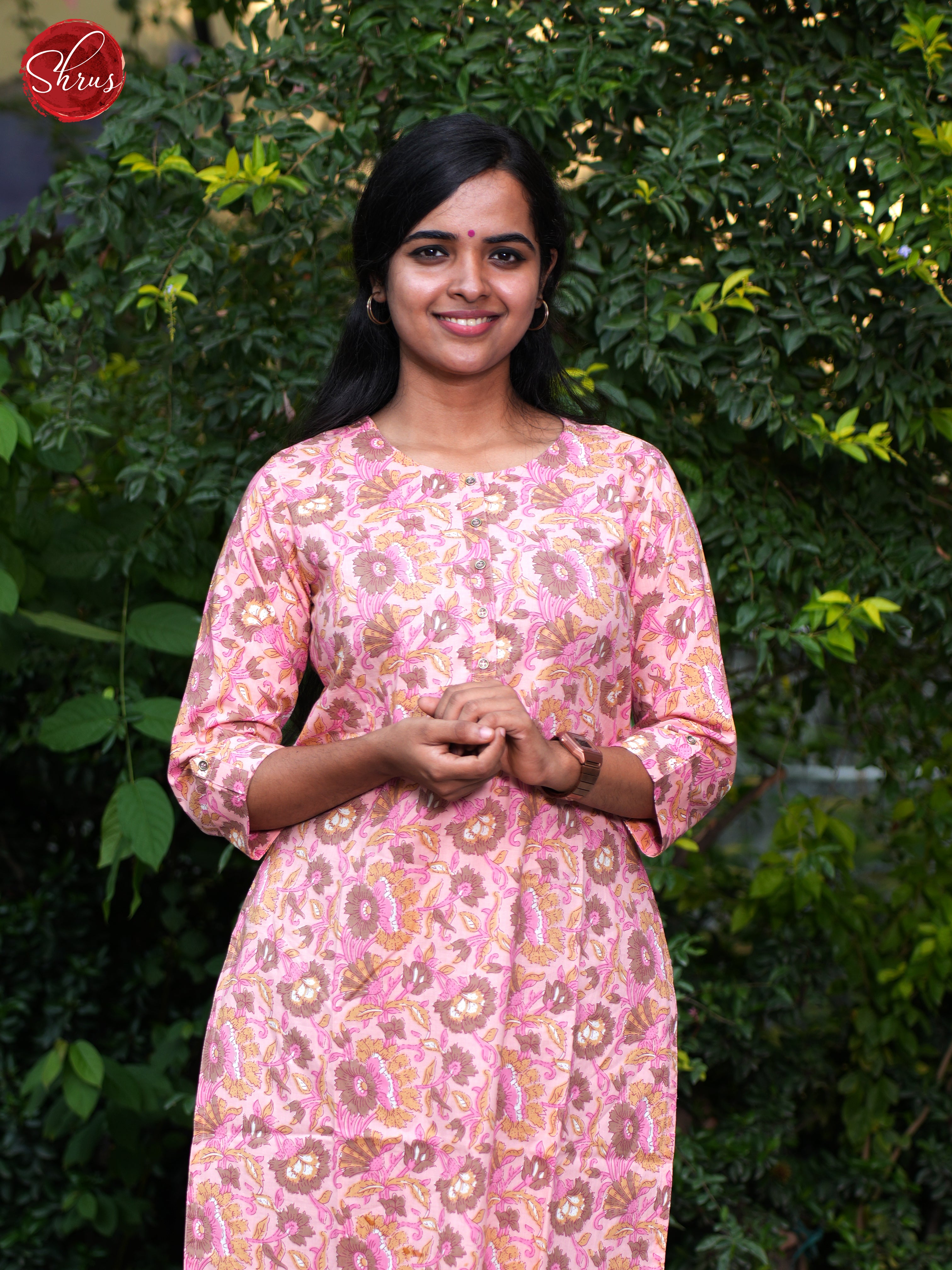 Pink - Readymade Kurti - Shop on ShrusEternity.com