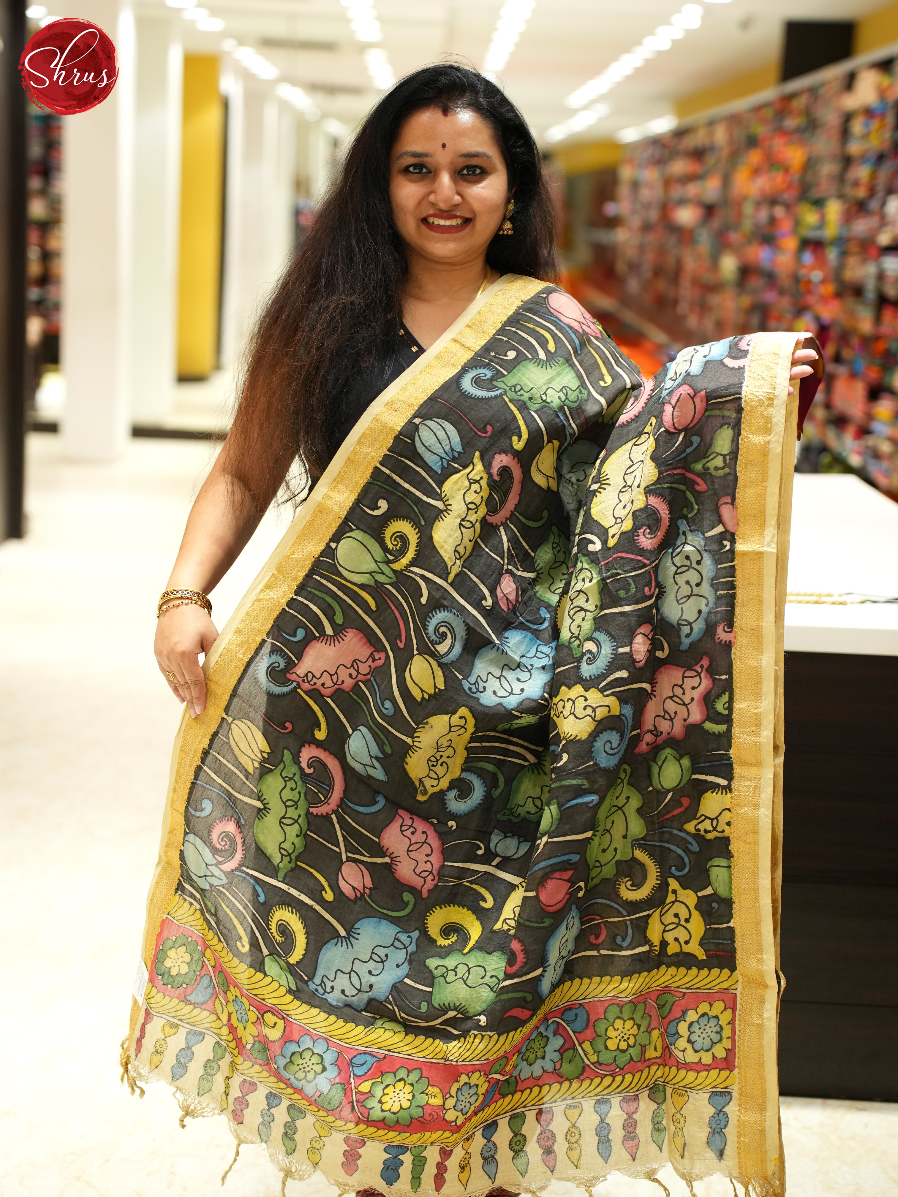Black - Dupatta - Shop on ShrusEternity.com