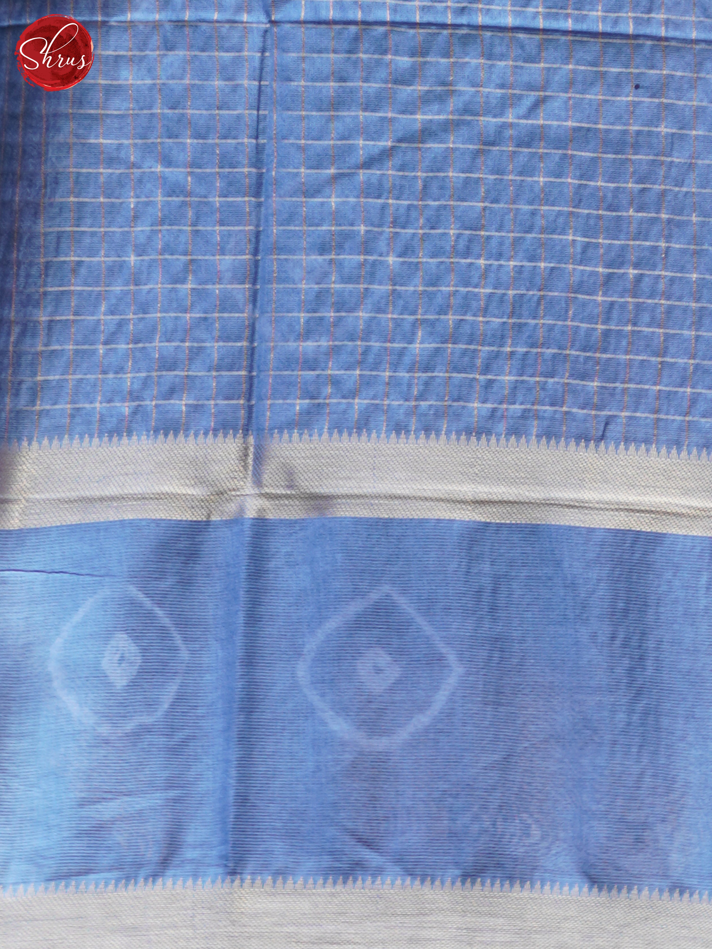 Blue & Light Blue - Shibori Saree - Shop on ShrusEternity.com