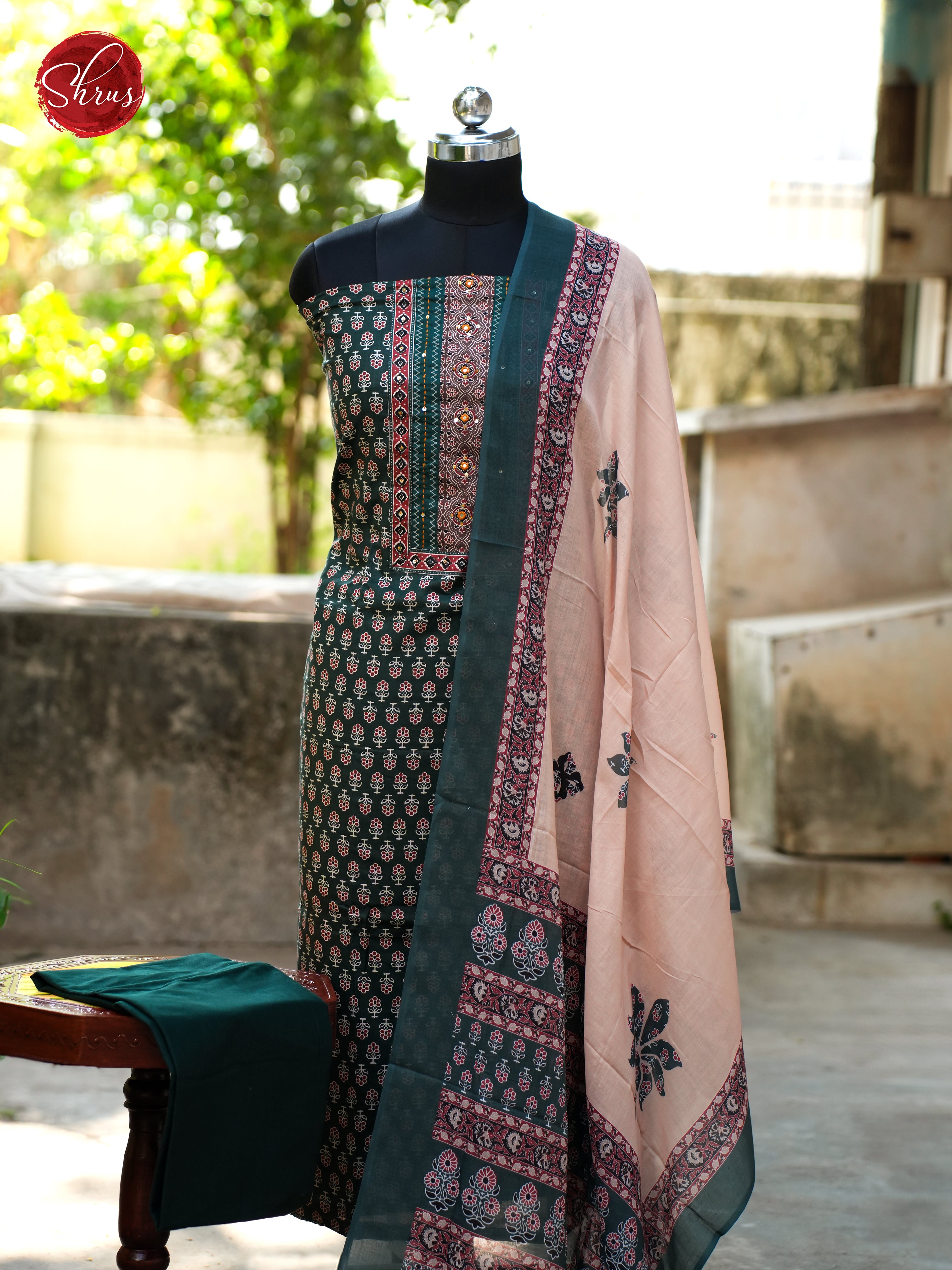 CDS12021 - Ajrakh Salwar - Shop on ShrusEternity.com