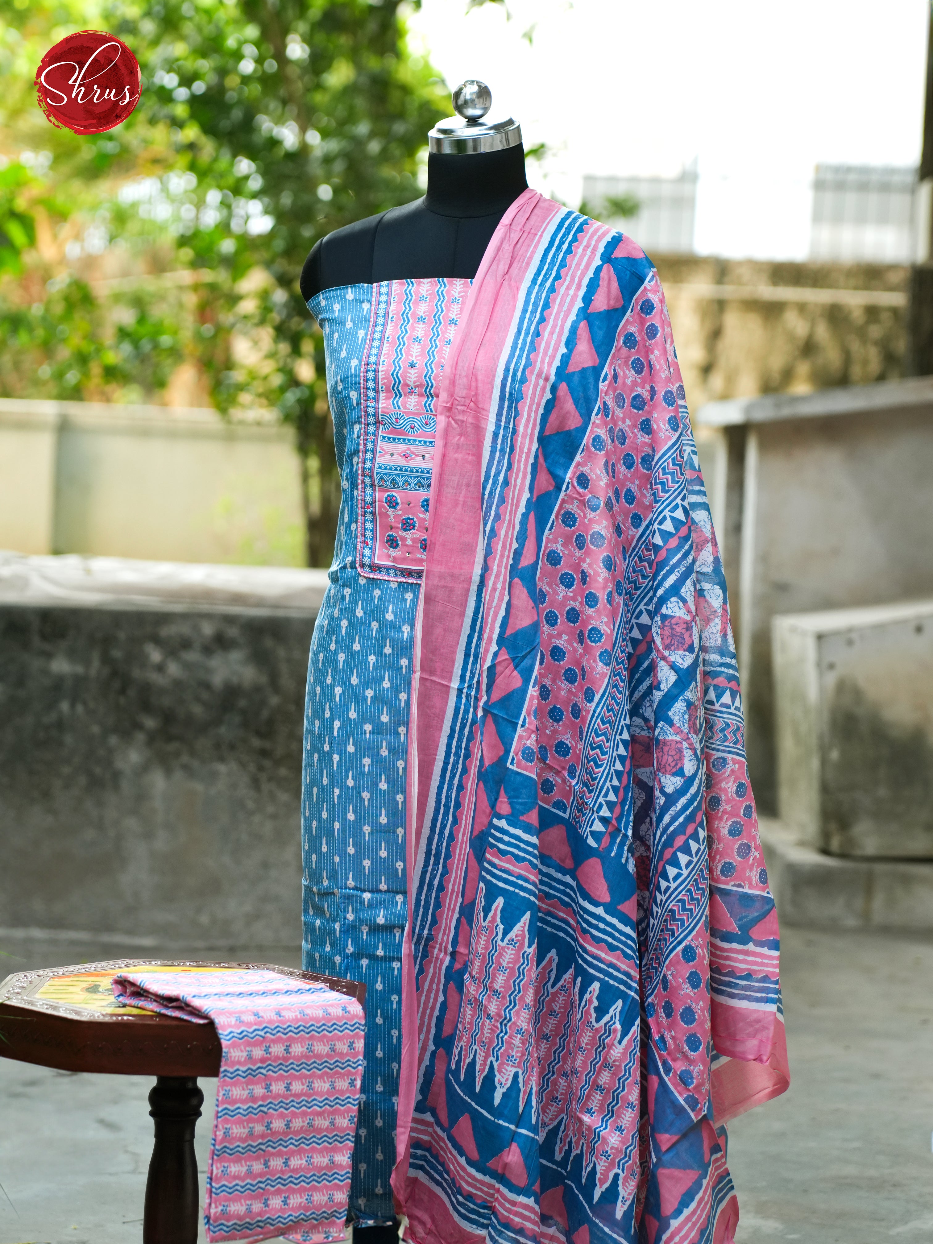 CDS12060 - Ajrakh Salwar - Shop on ShrusEternity.com