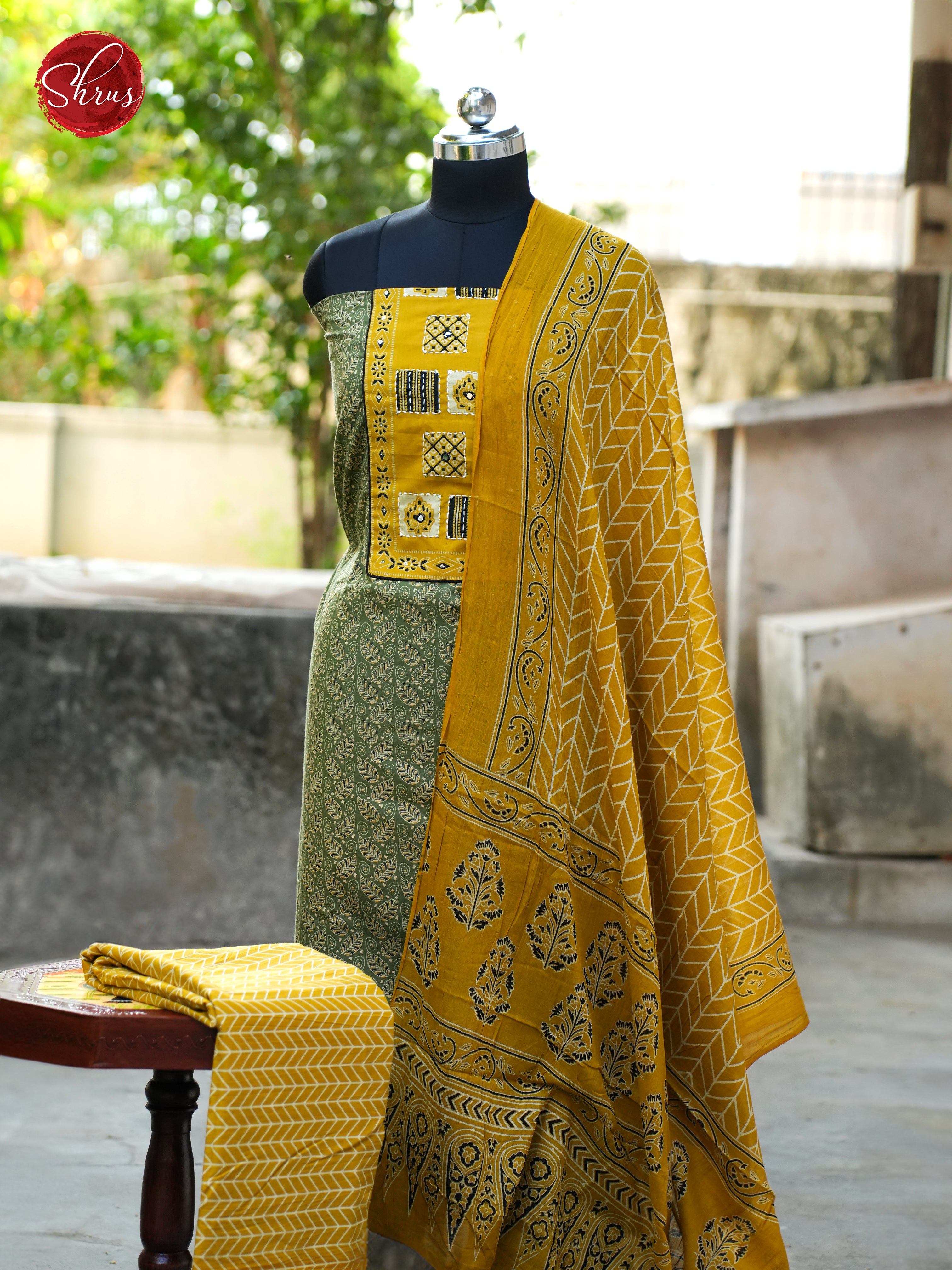 CDS12066 - Ajrakh Salwar - Shop on ShrusEternity.com