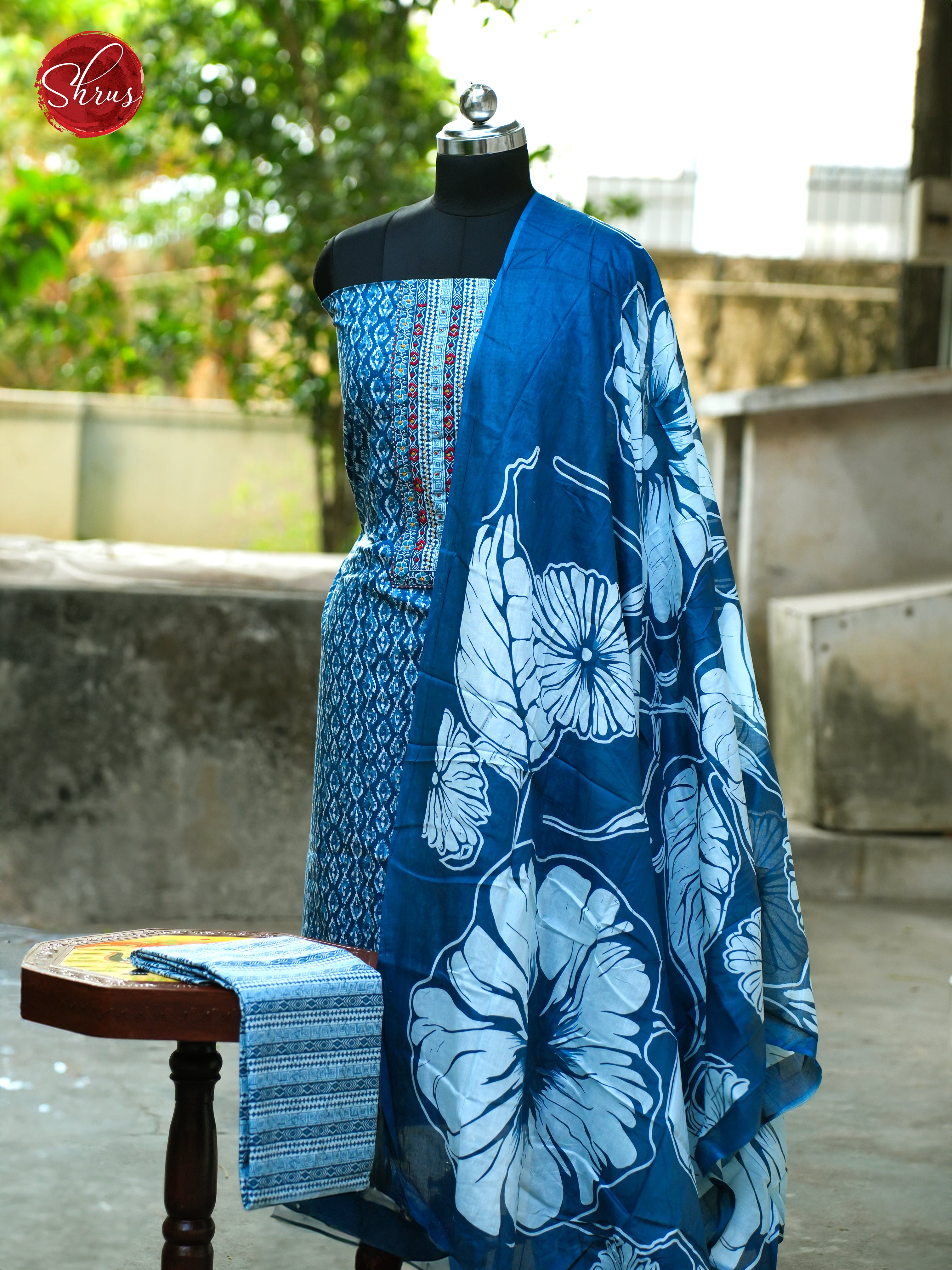 CDS12086 - Ajrakh Salwar - Shop on ShrusEternity.com